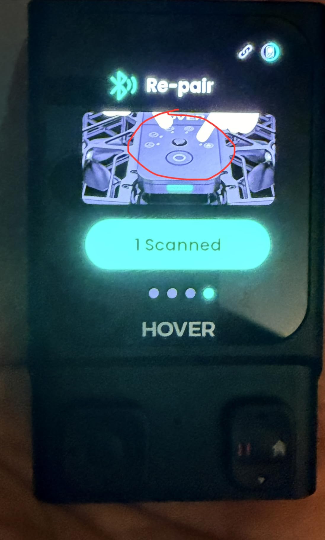 HOVERAir Beacon & Joystick Set - Lightweight Motion Controller with Real-Time Display and Safe Flight Features for Cycling, Travel, and Outdoor Filming customer photo 2