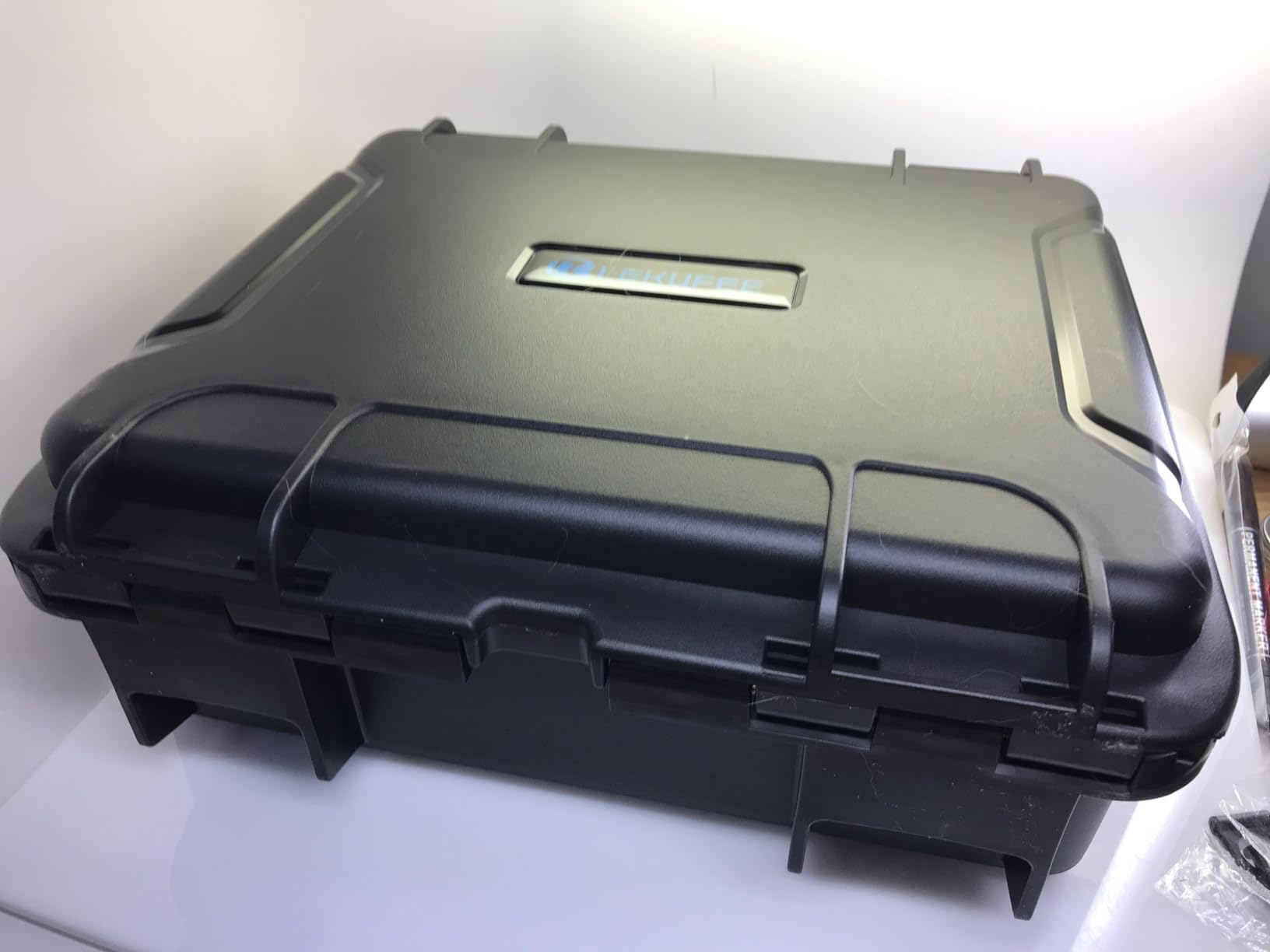 Lekufee Portable Waterproof Hard Carrying Case for DJI Flip Drone, Fly More Combo, DJI RC 2, RC N3/N2, Battery(8 pcs), Charging Hub and other Accessories (Case Only) customer photo 2