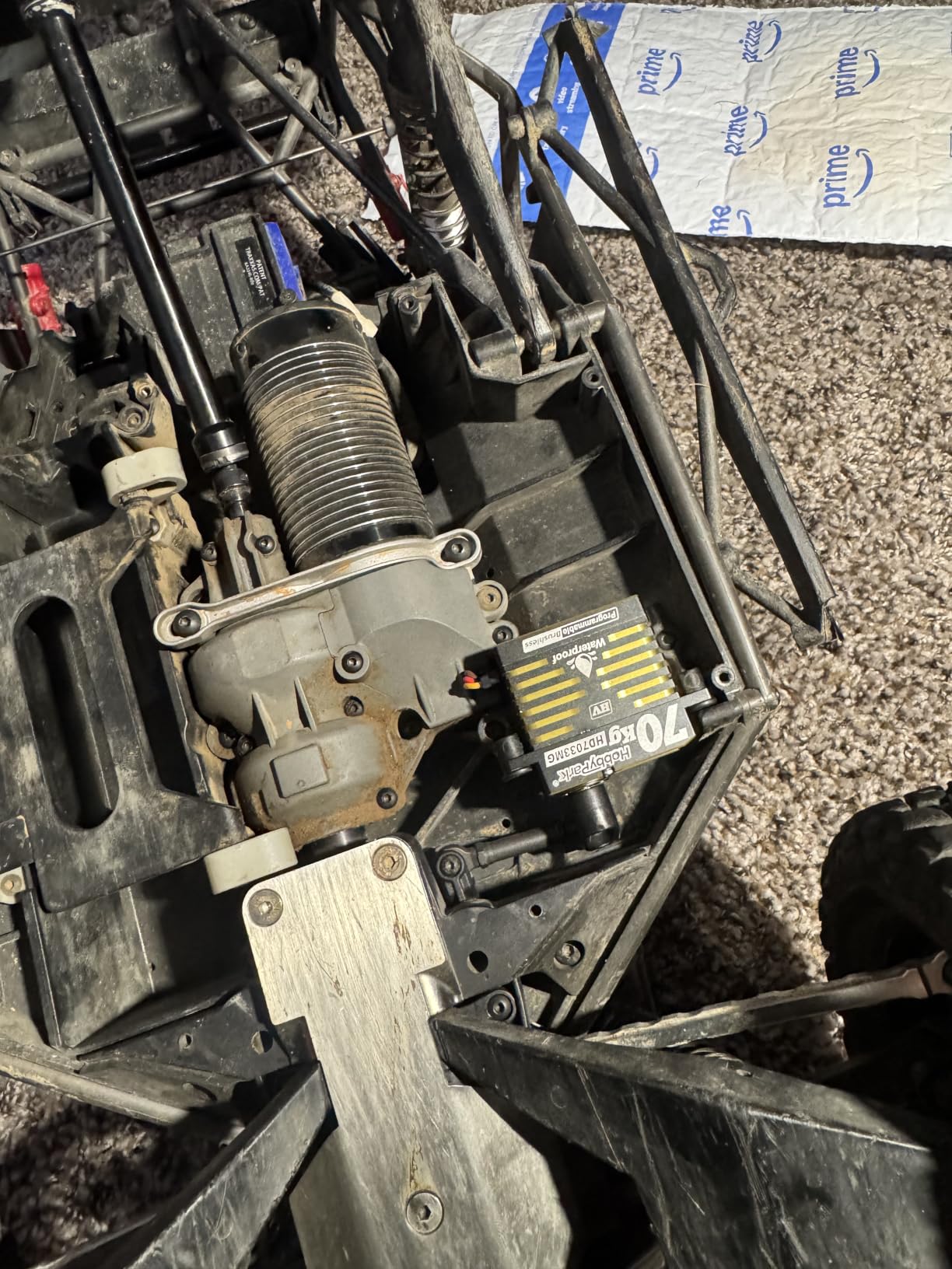 HobbyPark Waterproof 966oz-in 70KG Servo High Torque Servo Brushless Motor 8.4V HV Servo Metal Gear RC Servo Programmable for 1/8 1/10 1/12 RC Crawler RC Truck RC Car Buggy Robotic Control Angle 180 Degree customer photo 1