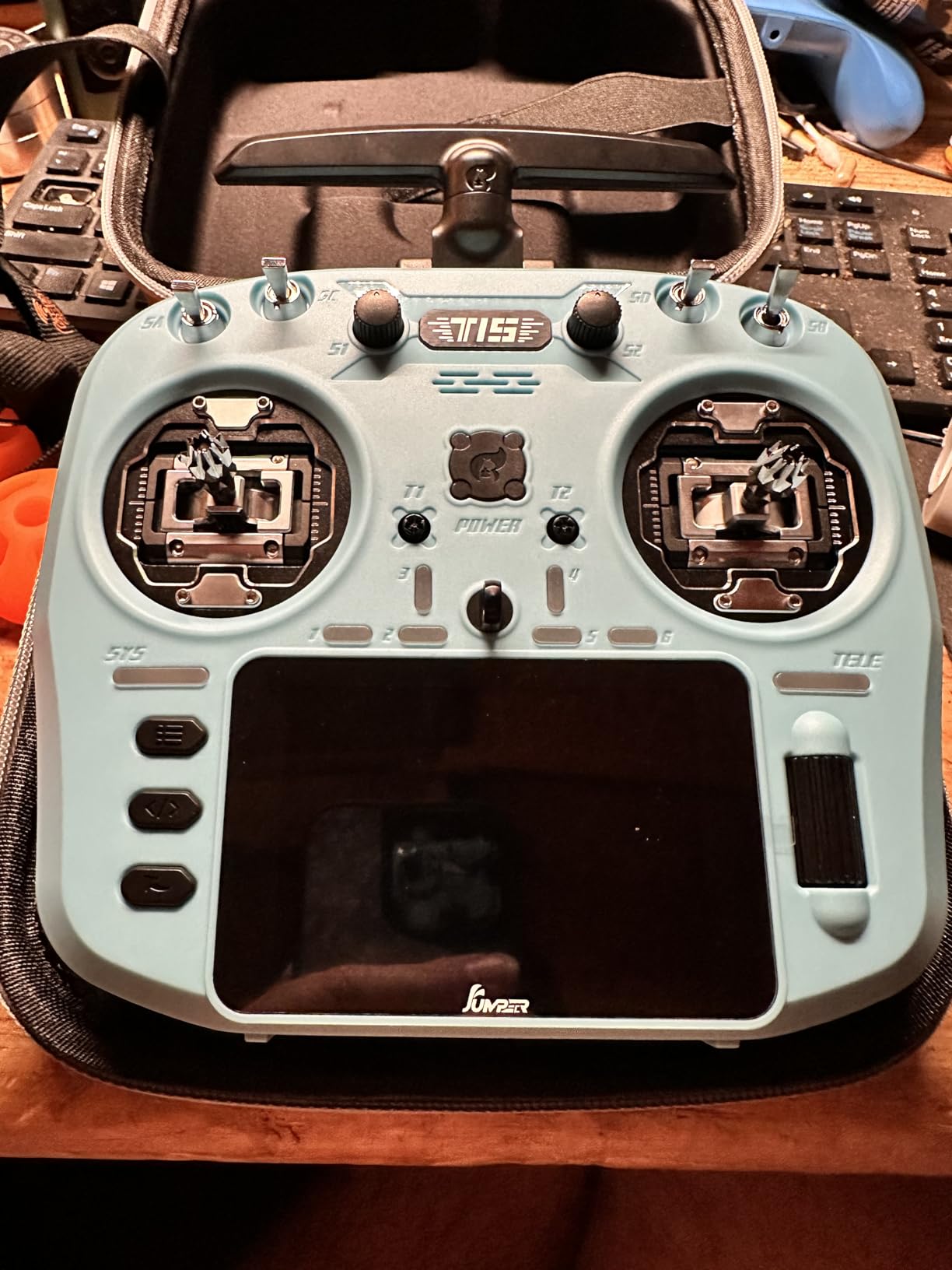 Jumper T15 2.4GHz / 915MHz / 868MHz VS-M Hall Sensor Gimbals 3.5
