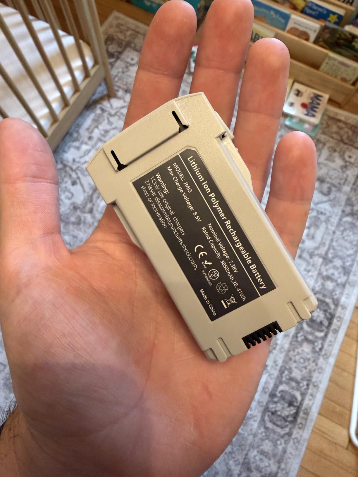 1 Pack Mini 3 Series Intelligent Flight Battery 3850mAh Upgraded Drone Battery Supports up to 51 Minutes of Flying Time Fully Compatible with DJI Mini 4 Pro/3 Pro/3 Drone customer photo 1