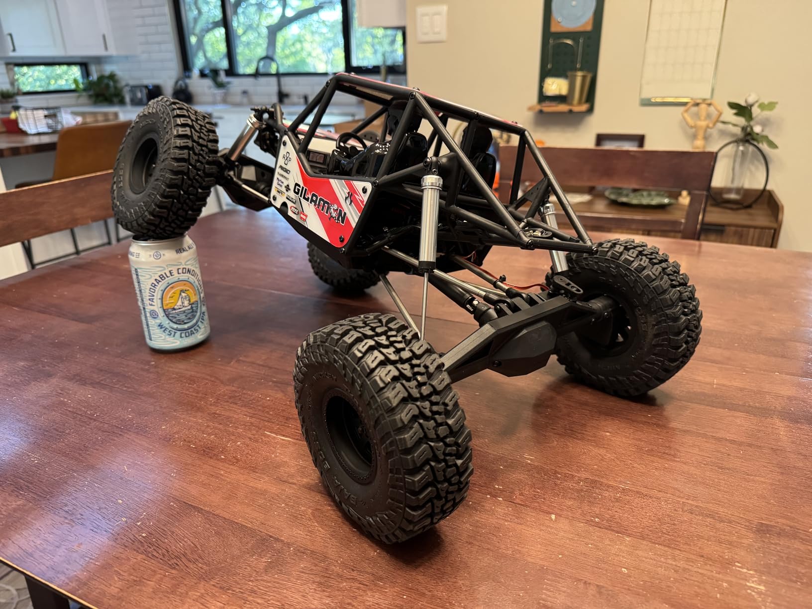 Axial AXP8 Gilamon 1/8 RC Crawler 2.2 4X4 RTR Trail Buggy, Red | Brushed, AXI-1207T2, Battery and Charger Not Included customer photo 2