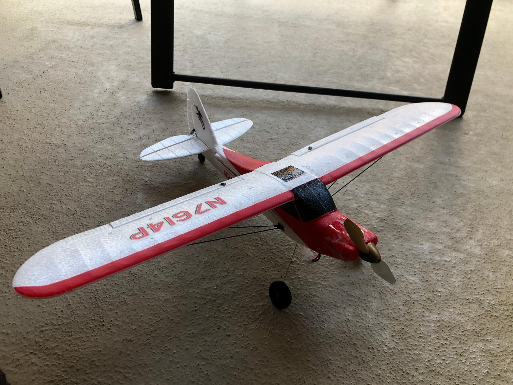 volantexrc RC Plane, 4CH Remote Control Airplane for Beginners & Adults | TrainStar 500mm Brushless RTF, 6-Axis Gyro, 3 Modes & Aerobatics, 2.4GHz Radio Controlled Aircraft, Green customer photo 1