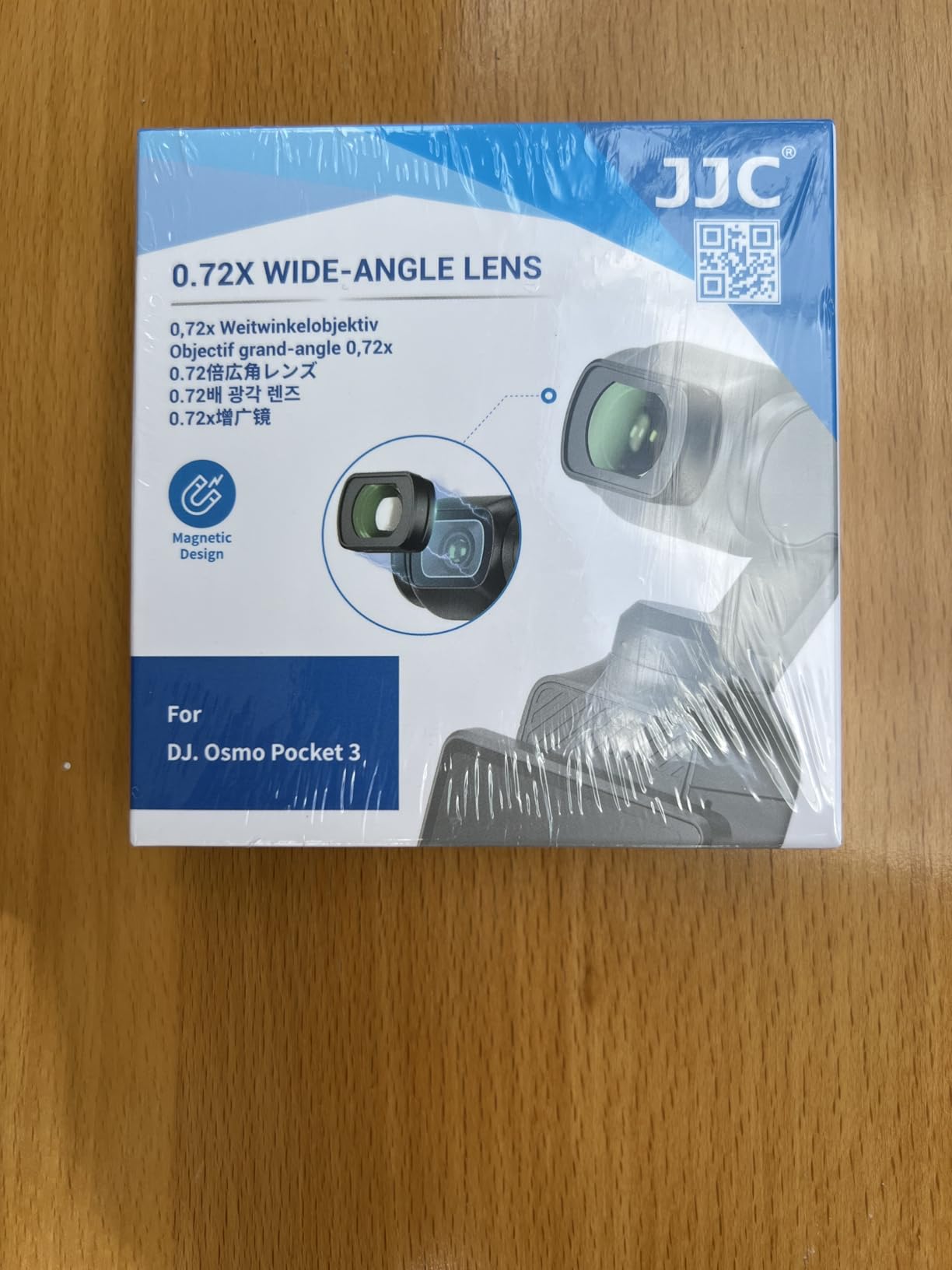 JJC 0.72x Wide Angle Lens Compatible with DJI Osmo Pocket 3, 112° Ultra-Wide View Magnetic Attachment, Multi-Coated HD Optical Glass with Aluminum Frame customer photo 1