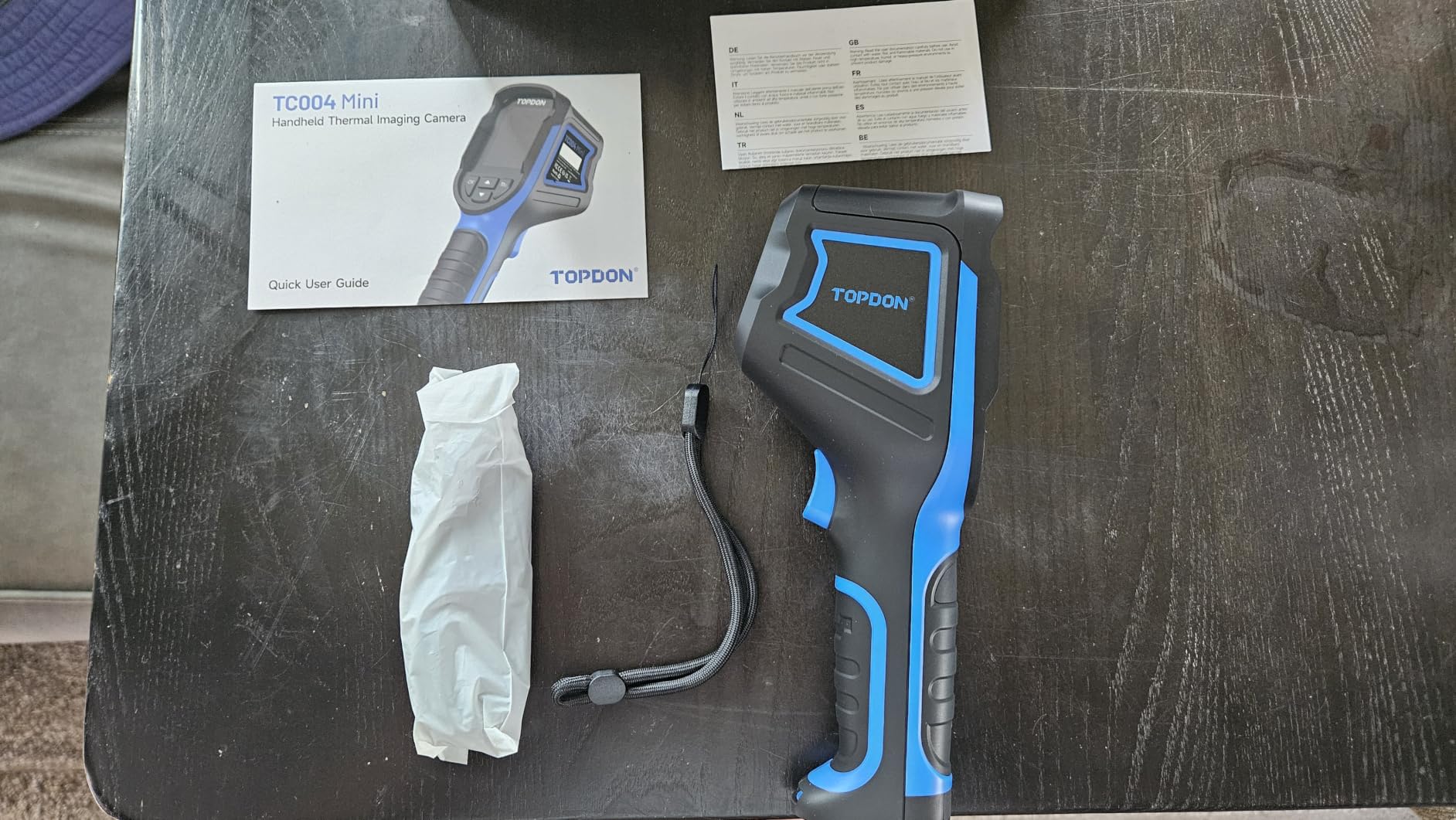 TOPDON TC004 Mini Thermal Imaging Camera, 240 x 240 TISR Resolution, 15H Battery Life, 25Hz Handheld Infrared Camera with High/Low Temp Alerts customer photo 2