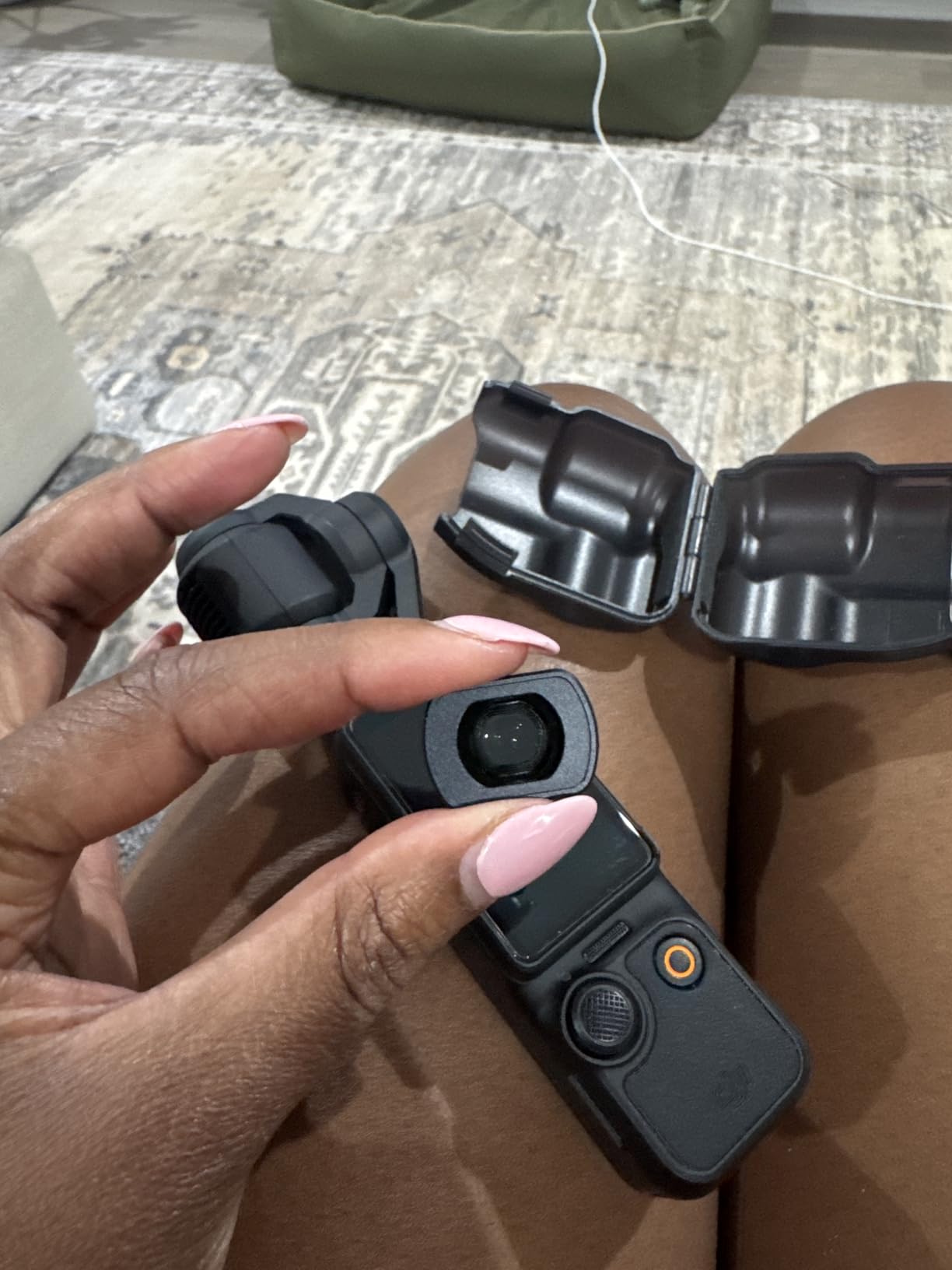 JJC Wide Angle Lens for DJI Osmo Pocket 4 3 / Xtra Muse, Widen Lens View | Dual-Sided Anti-Reflective Coating Lens with Storage Case, HD Optical Glass, Lightweight Aluminum Alloy Frame customer photo 2