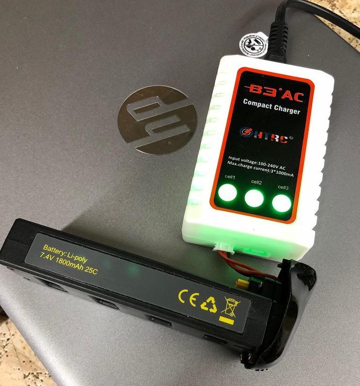 LiPo Battery Charger RC Balance Fast Battery Charger Discharger 80W 6A Smart Digital Battery Pack Charger for 1S-6S LiPo Life Li-ion 1-15S NiCD NiMH PB Smart Batteries RC Car (Blue) customer photo 2