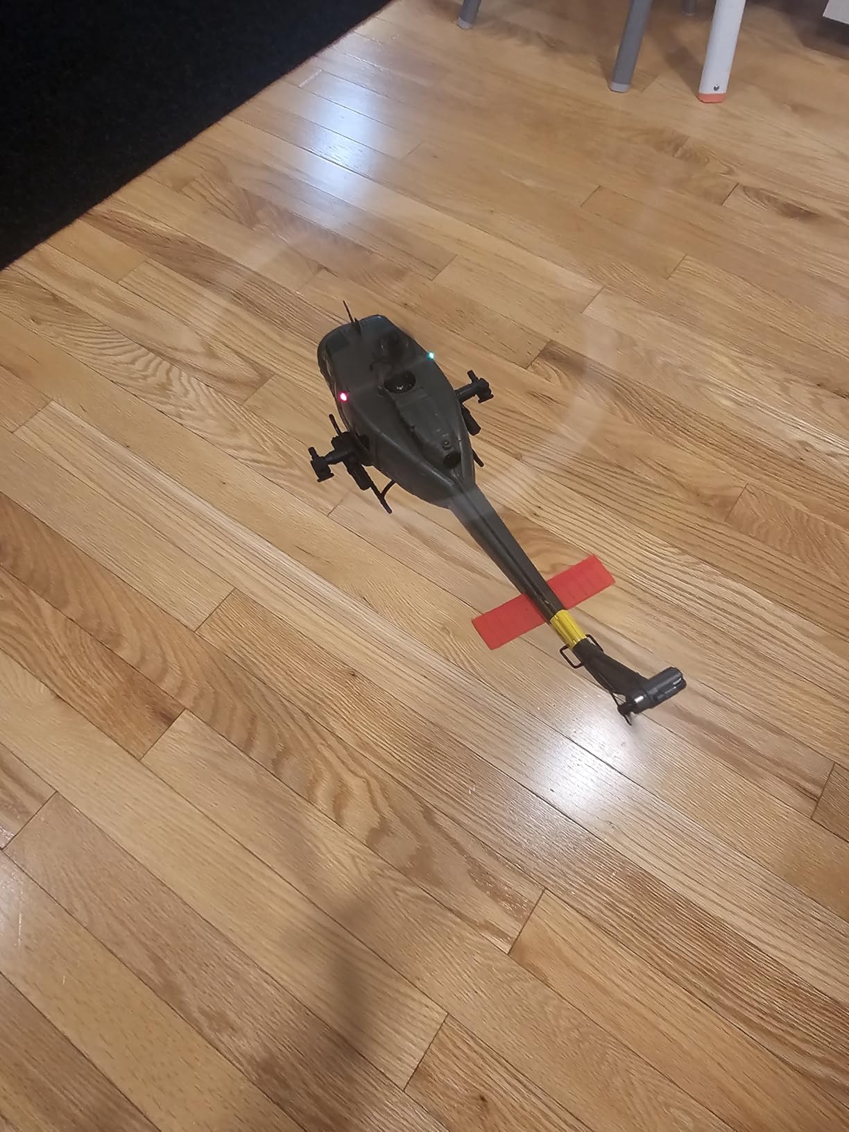 RC ERA C032 UH-1 Huey Helicopter - Remote Control Helicopters for Adult, 1/48 Sacle 2.4G 6CH Gyro Stabilized Aircraft with Altitude Hold & Optical Flow,3D Stunt Drone (Green) customer photo 1