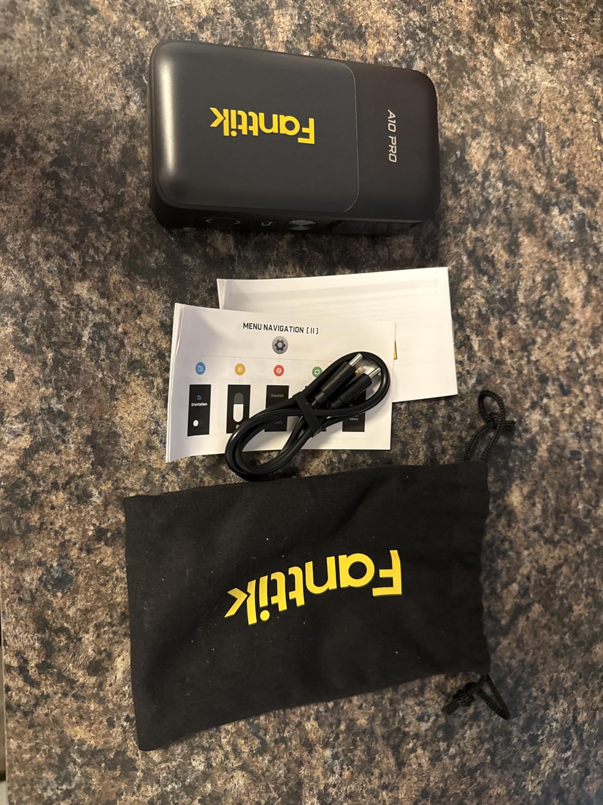 Fanttik A10 Pro 2-in-1 Digital Laser Tape Measure for Distance/Area/Volume | with HD IPS Color Display, 165Ft Rechargeable Laser Measurement Tool & 9.8Ft Measuring Tape, 6 Units Selectable customer photo 2