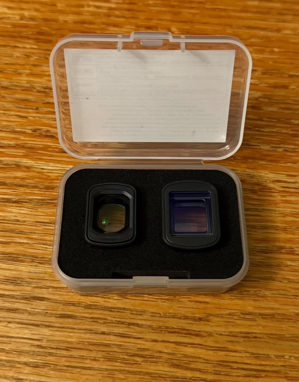 NEEWER Lens Kit Compatible with DJI Osmo Pocket 3 Creator Combo Accessories, 0.75X Wide Angle (108 degree FOV) + 1.2X Blue Anamorphic Cinematic Effect Lens Set + 2X Screen Protector, FL-C02 customer photo 1