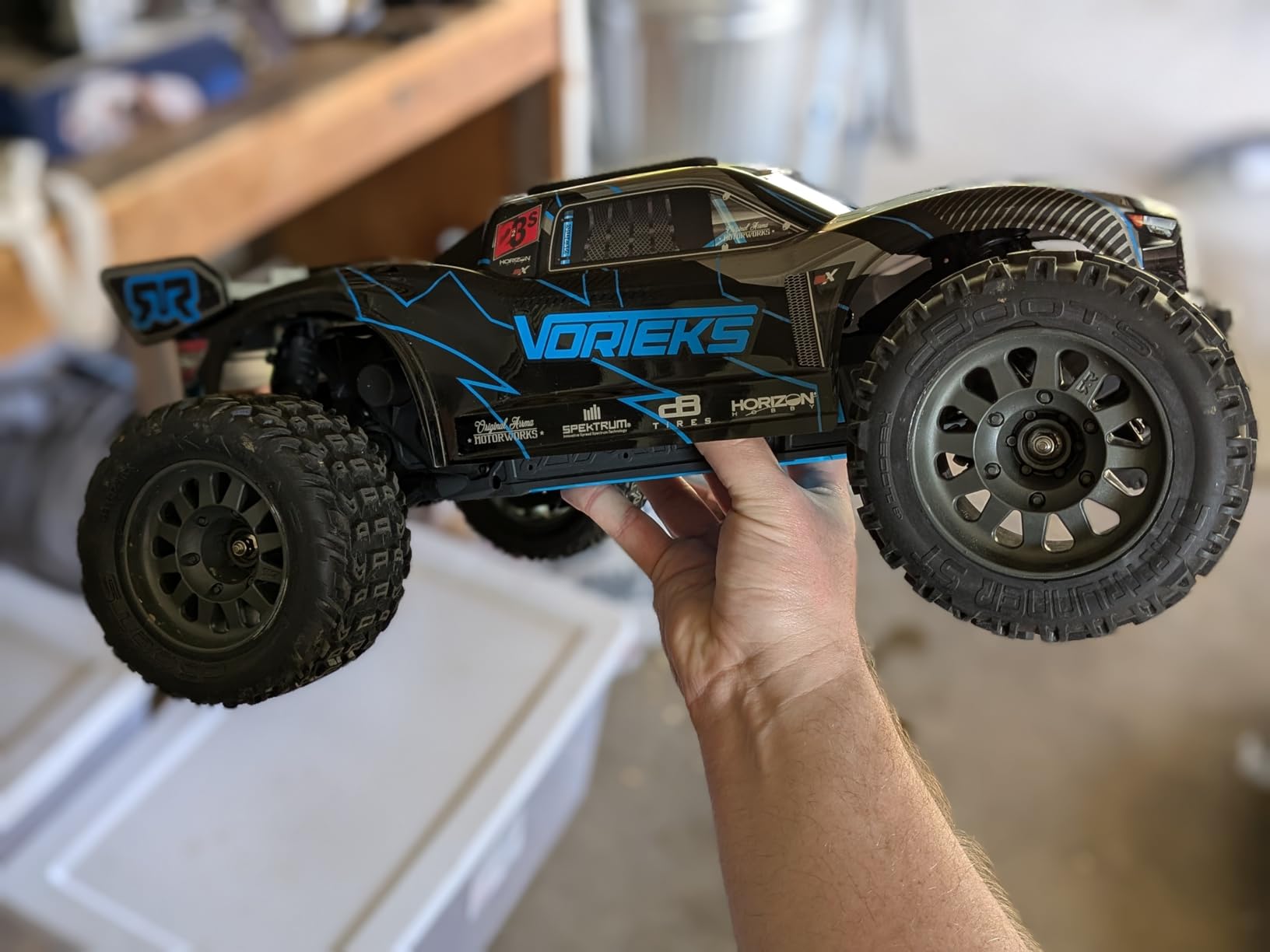 ARRMA RC Truck 1/10 VORTEKS 223S DSC 2WD RTR Brushless Stadium Truck, Yellow, (Lipo Battery and Charger Not Included) ARA3505T1 customer photo 1