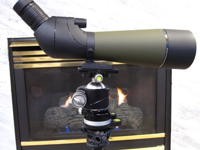 Gosky Flagship Spotting Scope 25-75x80 with Tripod for Target Shooting | Birding Spotter Scope with Phone Adapter and Carrying Bag BAK4 Waterproof Spotter Scope for Bird Watching, Upgraded Version customer photo 1