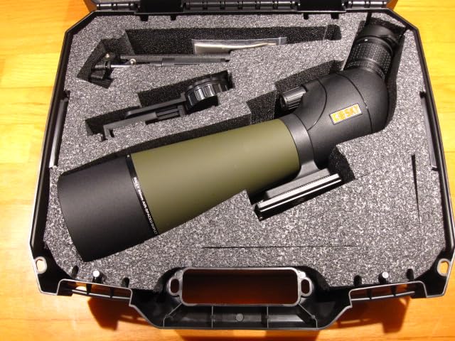 Gosky Flagship Spotting Scope 25-75x80 with Tripod for Target Shooting | Birding Spotter Scope with Phone Adapter and Carrying Bag BAK4 Waterproof Spotter Scope for Bird Watching, Upgraded Version customer photo 2