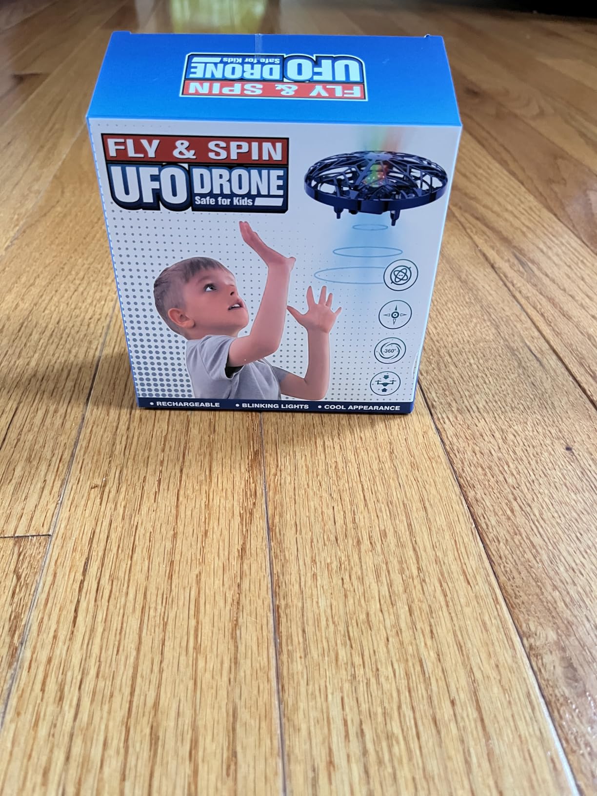 Hand Operated Drone Toy for Kids - Easy Fly Hover Drone with AI Motion Sensor, Rechargeable Drones for Kids 8-12 & 6-8, Safe Mini Quadcopter with Auto Hover, 360 Flip/Roll, Perfect Boys Girls Drones for Age 4-6-8-12 Birthday Gifts customer photo 2