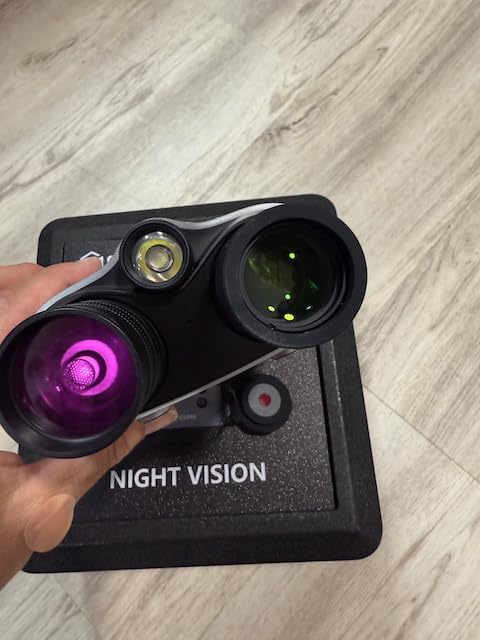 CIGMAN True 4K Night Vision Binoculars,Infrared Goggles with Full-Color Low-Light Imaging, 7-Layer Coated Lens,18H Battery for Wildlife, Security, Outdoor Adventure customer photo 1