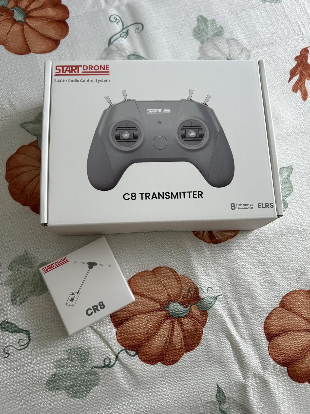 C8 ELRS V3 RC Radio Transmitter with Nano Receiver CR8 for FPV Drones/Tiny Whoop/Fixed Wing,FPV Drone Simulator Controller for Beginner,Mode 2 (C8 ELRS Controller & Receiver) customer photo 1