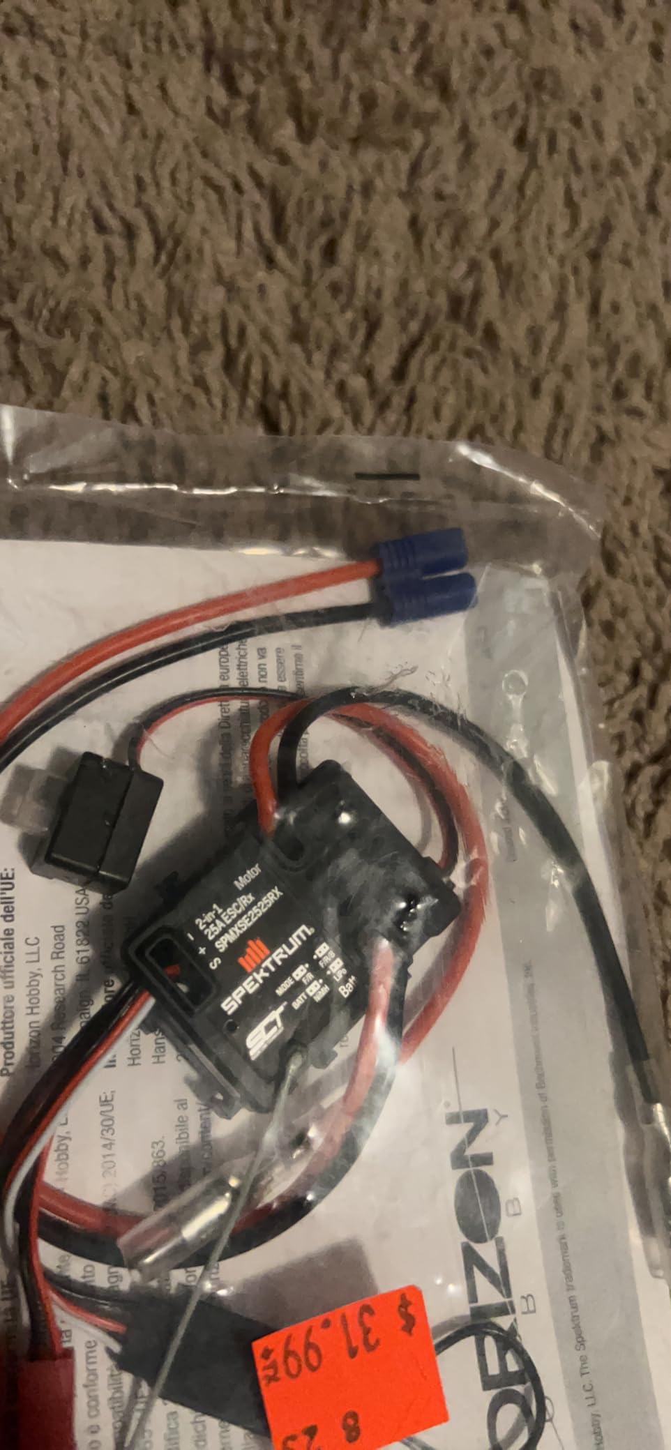 AM32 80A RC Brushless Motor ESC Combo 3542-1850KV Outrunner Brushless Motor customer photo 2