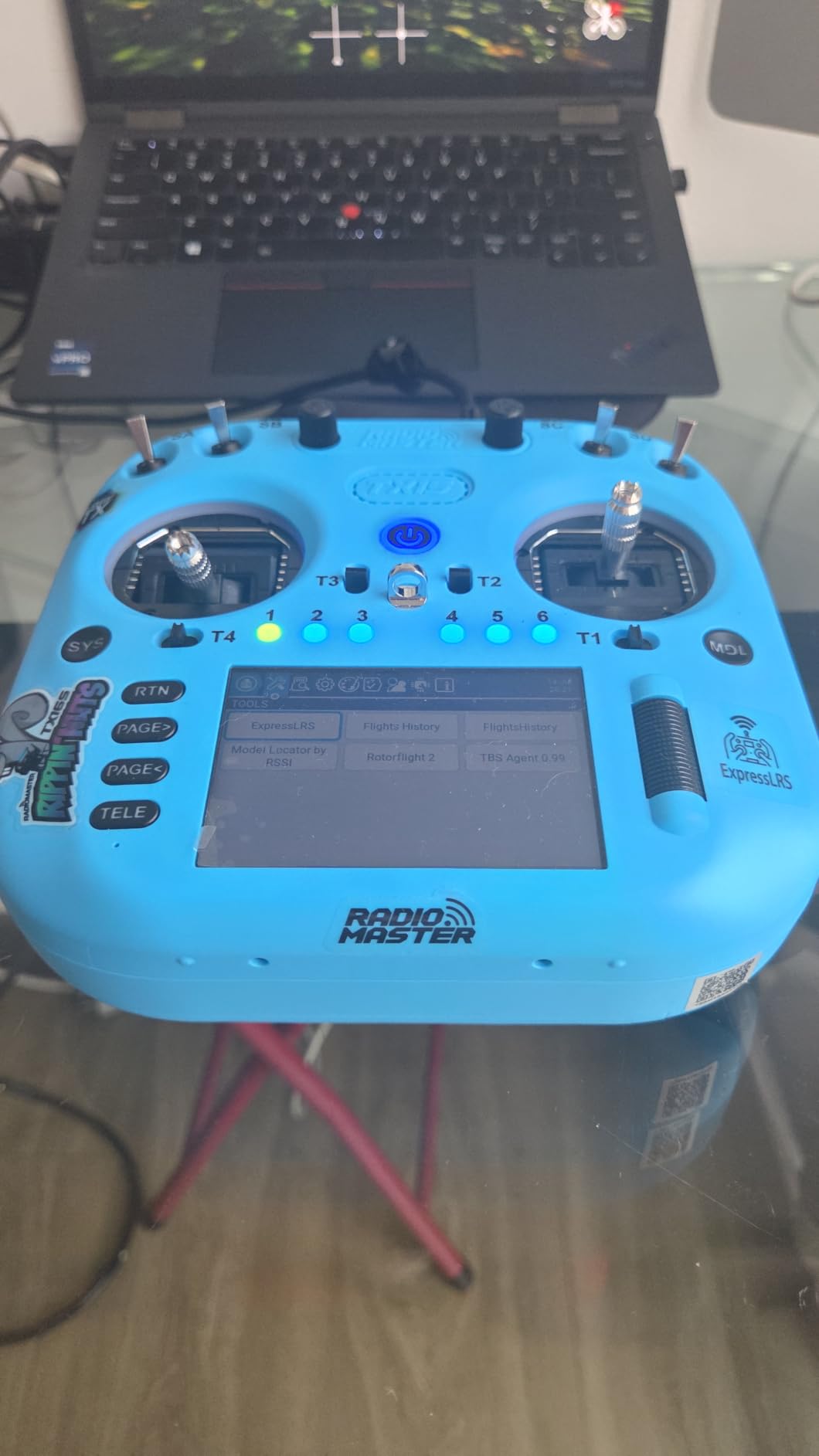 RadioMaster TX15 ExpressLRS Hall Gimbals IPS Touchscreen Radio Controller Mode 2 (White) customer photo 1