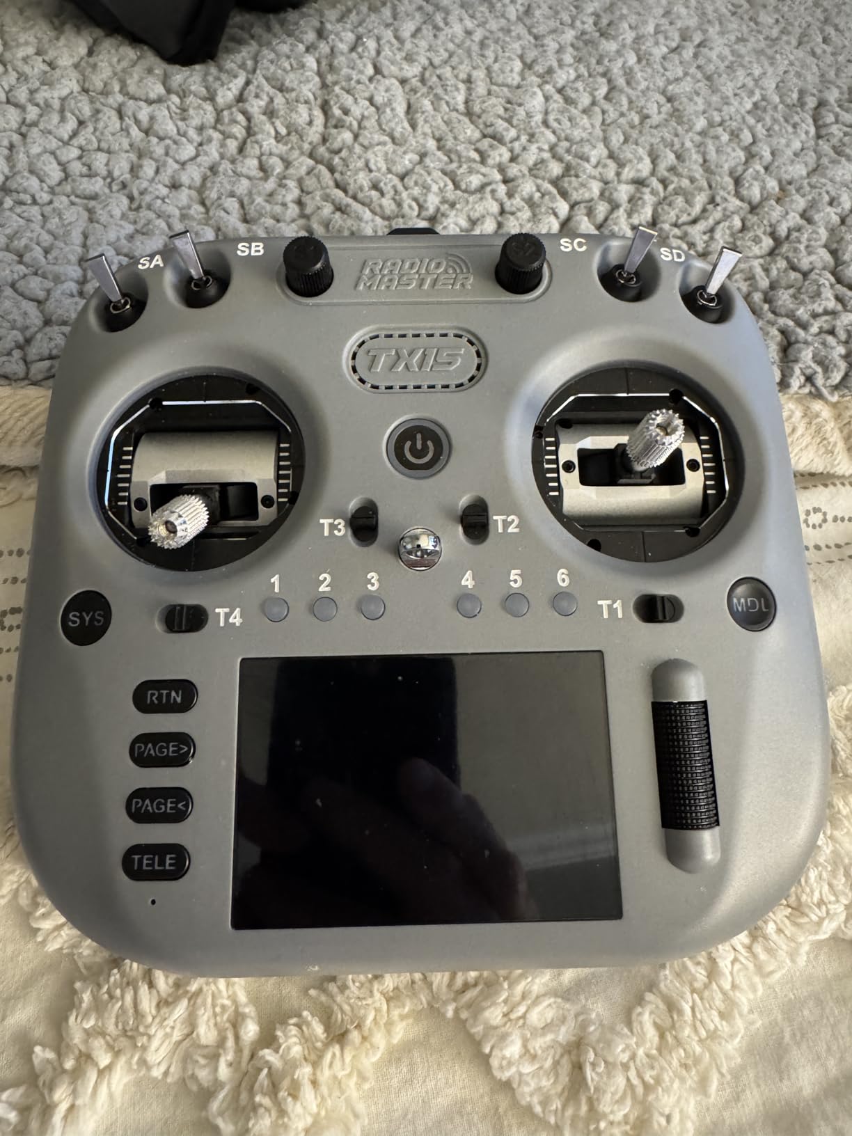 RadioMaster TX15 ExpressLRS Hall Gimbals IPS Touchscreen Radio Controller Mode 2 (Gray) customer photo 2