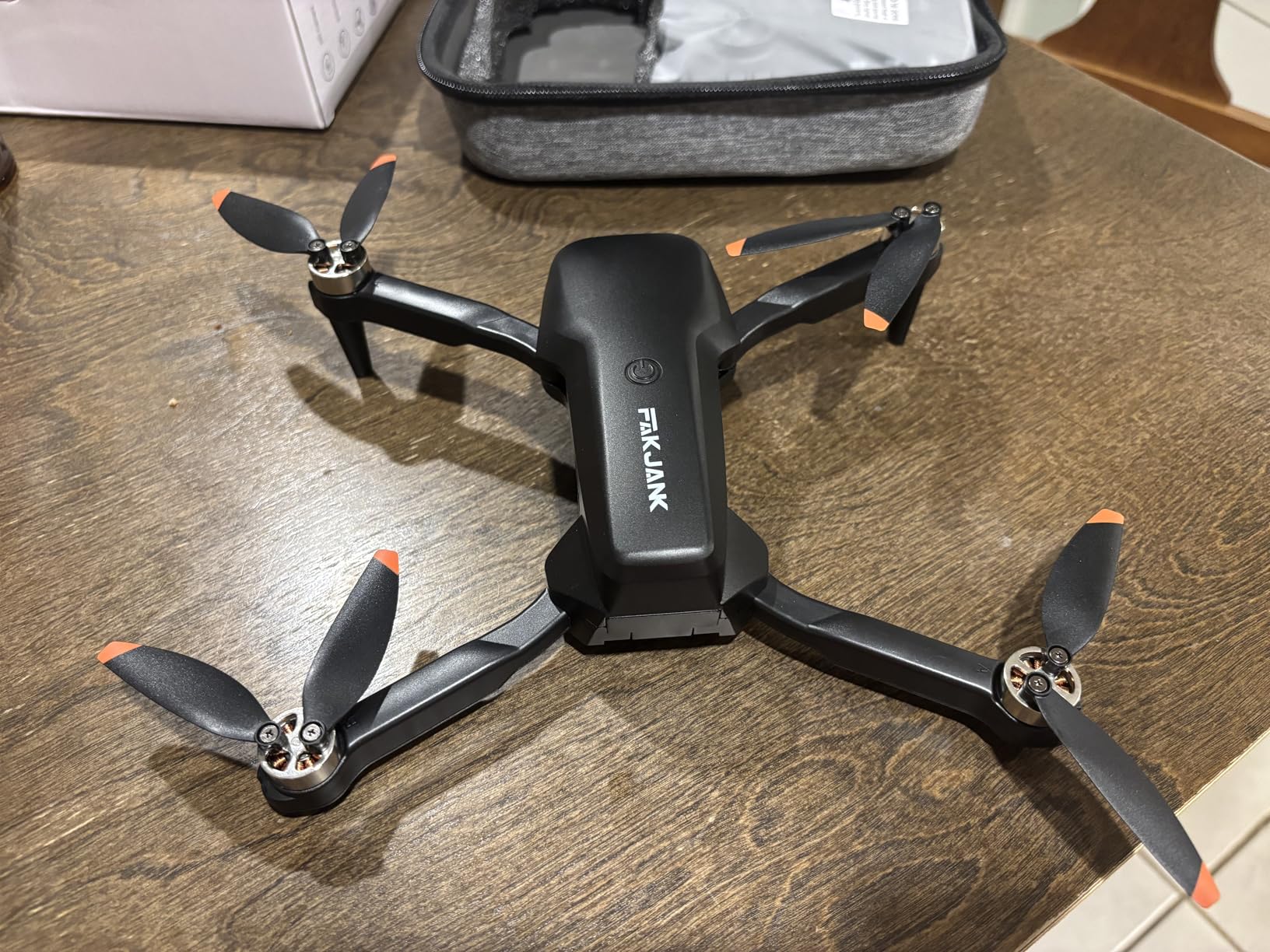F417PRO Drone with Camera 1080P for Adults Kids, Mini Drone with Screen, Adult Drone, Dual 90 Lens, LED Lights, Optical Flow, Modular Battery, Beginner Drone, One Key Start, Headless, 3D Flip, Case customer photo 1