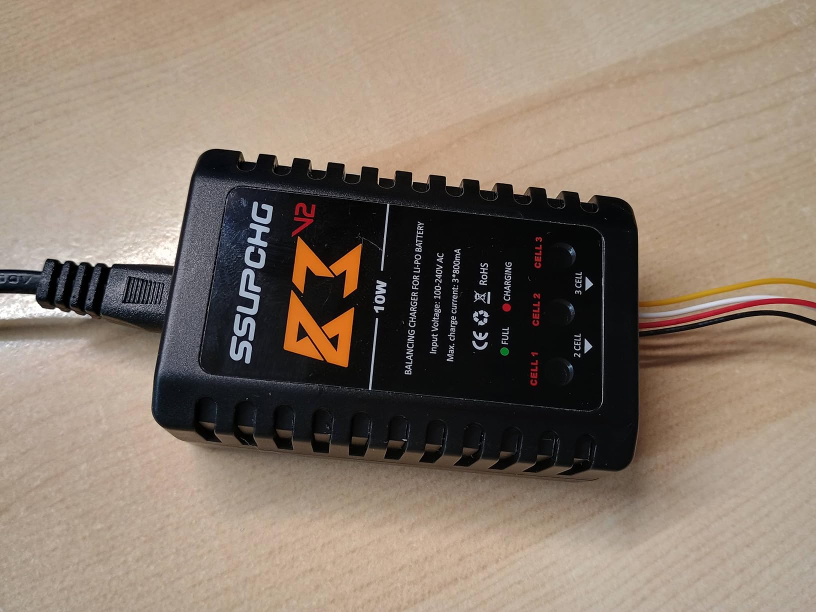 Battery Charger for 2S 3S LiPo Battery, Balance Charger for XHR Plug Battery, Lipo Chargers for RC Toy & Model, RC Battery Chargers with Smart Chip customer photo 2