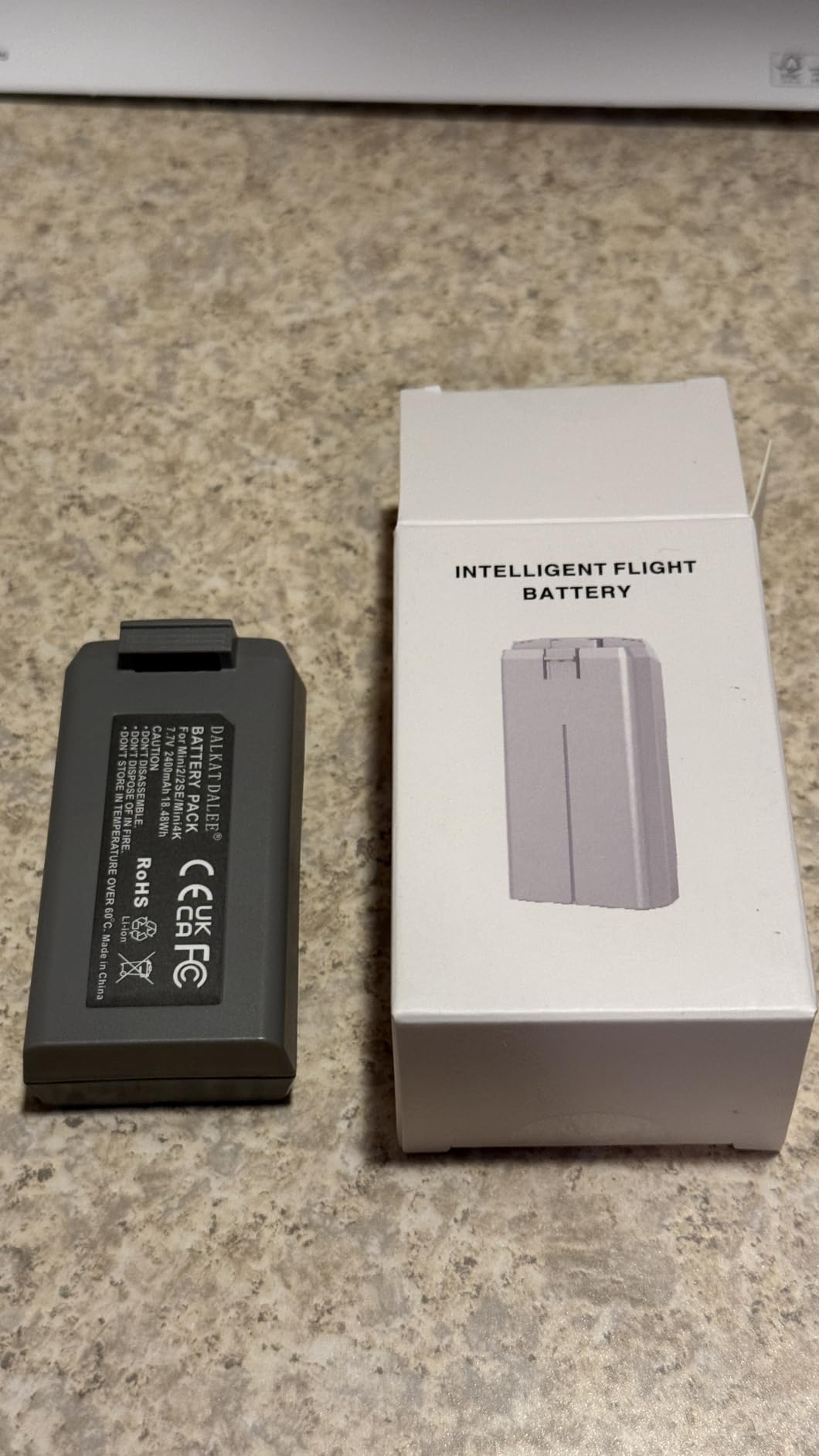 Intelligent Flight Battery Compatible with DJI Mini 4K, Mini 2, Mini SE, Mini 2 SE - Upgraded 2400mAh 31 Min Flight Time customer photo 2