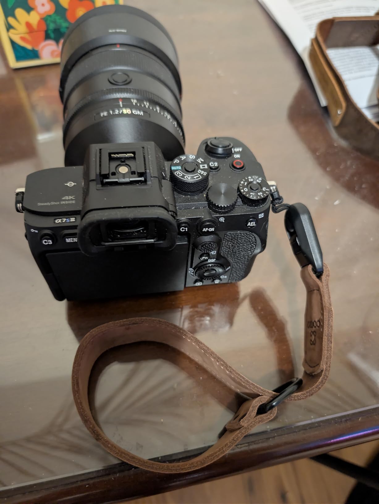 Leather Camera Wrist Strap with Quick Release for Photographers, Adjustable Camera Hand Strap customer photo 1