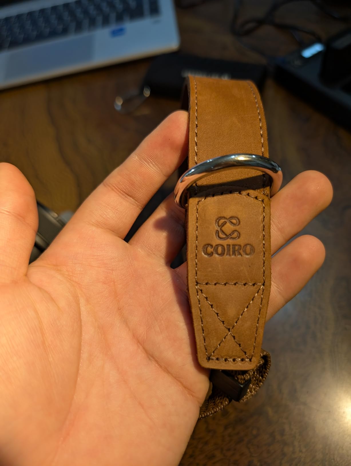 Leather Camera Wrist Strap with Quick Release for Photographers, Adjustable Camera Hand Strap customer photo 2