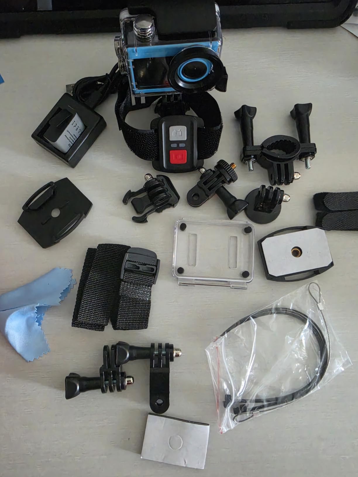 icefox Action Camera 4K 60FPS 20MP with 2X 2150mAh Batteries, Underwater Camera with 5X Zoom, EIS, Powered by Snappro App,Support Video&Photo Editing,Waterproof, WiFi Remote Control customer photo 1