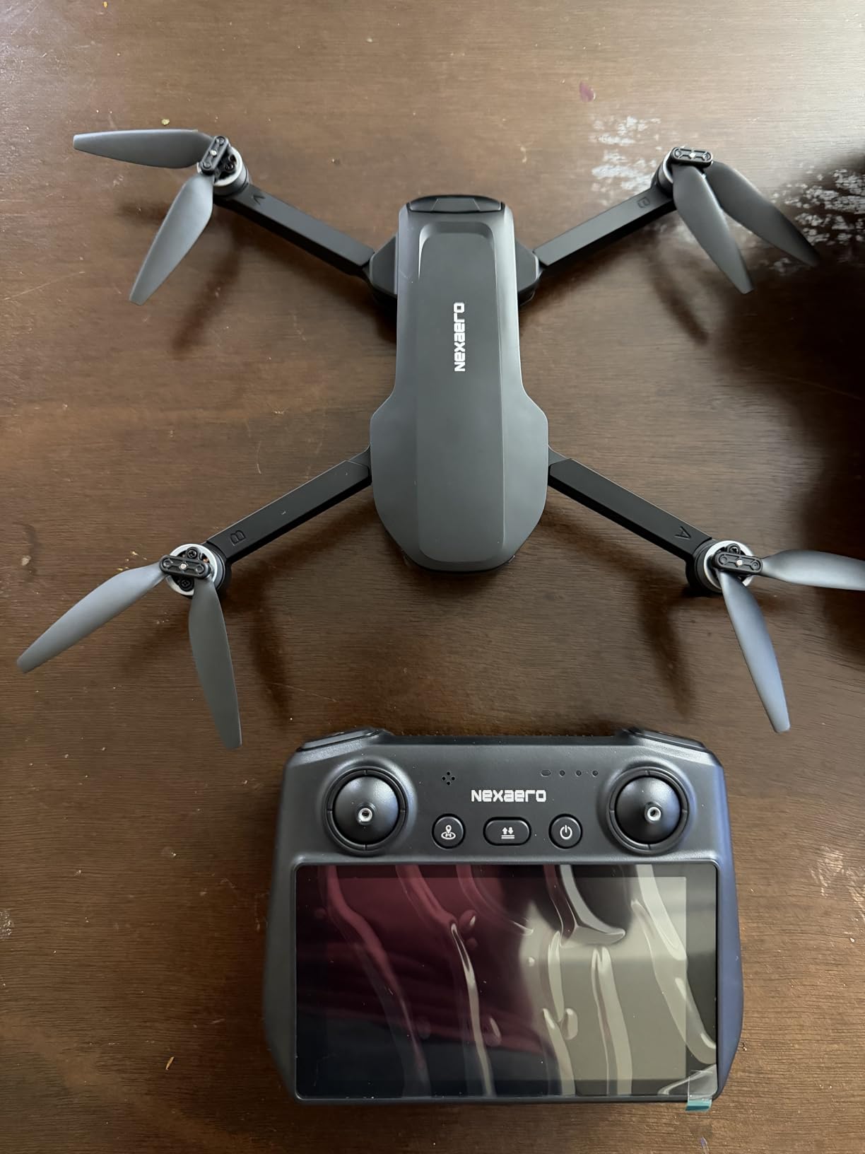 GPS Drone with EIS 2K Camera for Adults, 7.22 inch Screen on Remote Controller, FPV RC Drones with AI Track & Night Shot with Professional GPS, Auto Return Follow Me for Beginner, Long Range Transmission, 2 Batteries 64min Flight Time, Handbag Under 249g customer photo 2