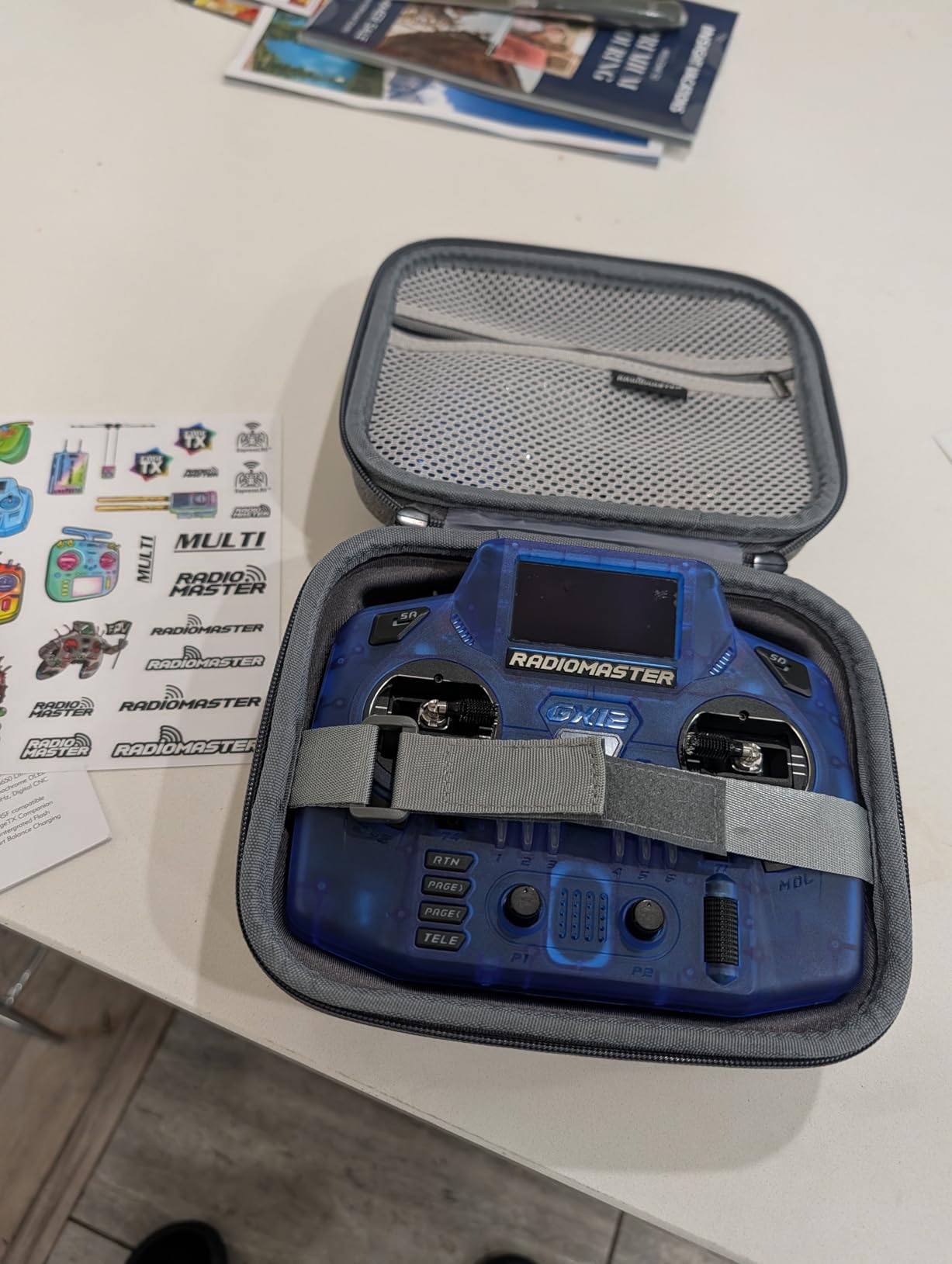 RadioMaster GX12 Crush Dual-Band Gemini-X ExpressLRS Radio Controller M2 (Gray) customer photo 1