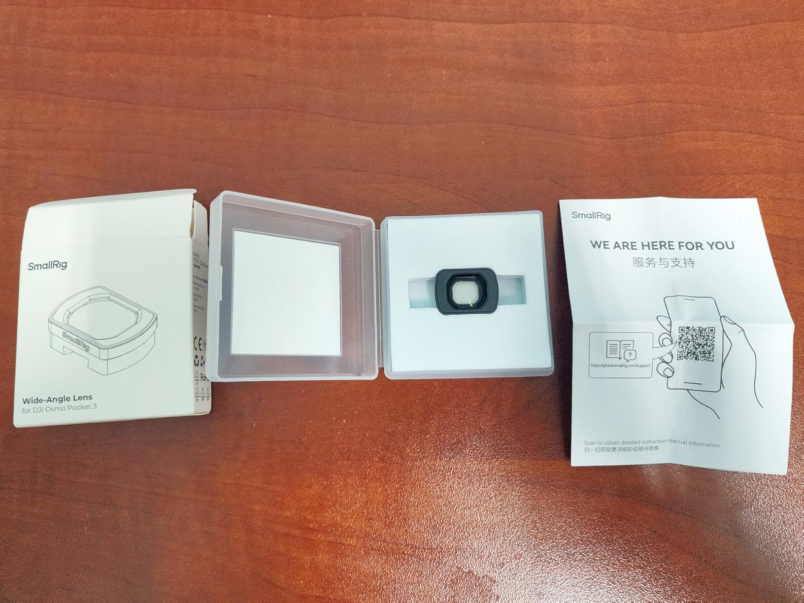 SmallRig 0.72X Wide-Angle Lens for DJI Osmo Pocket 4/3, Magnetic Attach for Quick Installation, Expanding Angle of View to 112°, Compact and Lightweight Design - 5650 customer photo 2