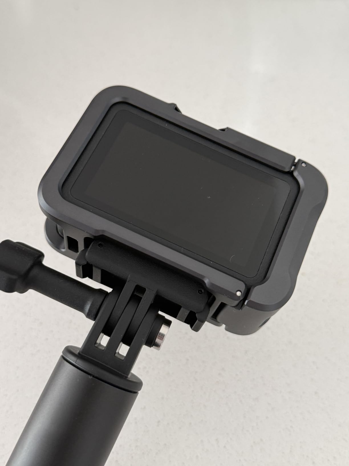 TELESIN Aluminum Alloy Camera Cage for DJI Osmo Action 6 | Aluminum Alloy Protective Frame with Quick Release Cage, 1/4