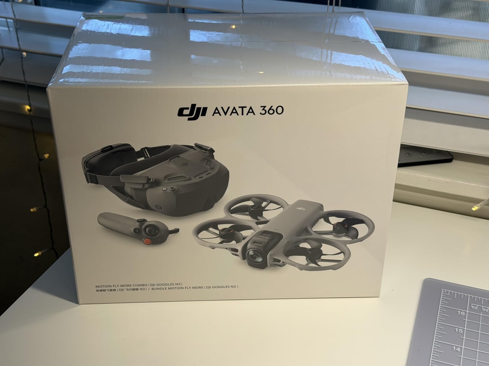 DJI Avata 360 Motion Fly More Combo, 360 Degree Drone With 1-Inch 8K 360 Degree Imaging, 360 Degree Camera Drone With Propeller Guard. Includes Goggles N3 and RC Motion 3 for Intuitive Motion Control and Easy ACRO customer photo 1