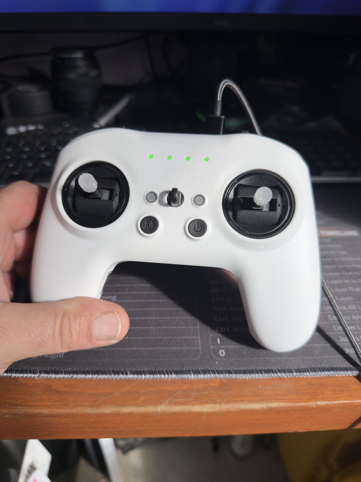 Radiomaster T8L ELRS 2.4GHz Radio Transmitter, 204g Lightweight Screenless Remote Controller with Hall-Effect Gimbals, USB-C Charging & Simulator Compatibility for FPV Drones (Grey) customer photo 2