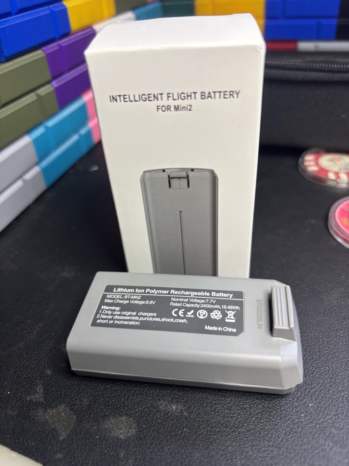Intelligent Battery 2400mAh for DJI Mini 4K/Mini 2/Mini 2 SE/Mini SE - High Capacity Li-ion with Overheat Protection, 31 Mins Flight Time customer photo 1