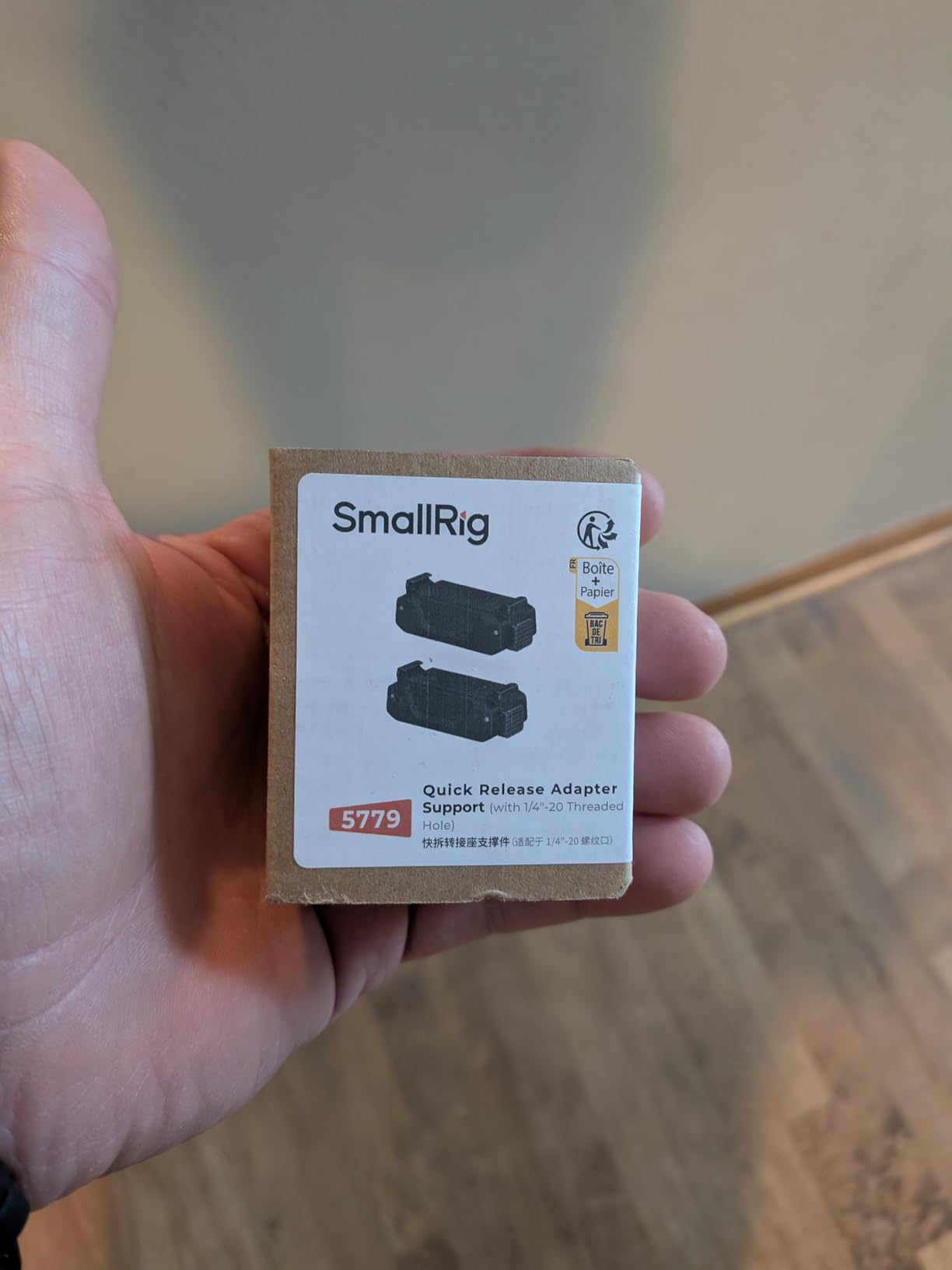 SmallRig Action 6 / Nano Magnetic Quick-Release Adapter Mount for DJI Osmo Action 6 / Osmo Nano, 2 PCS with 1/4