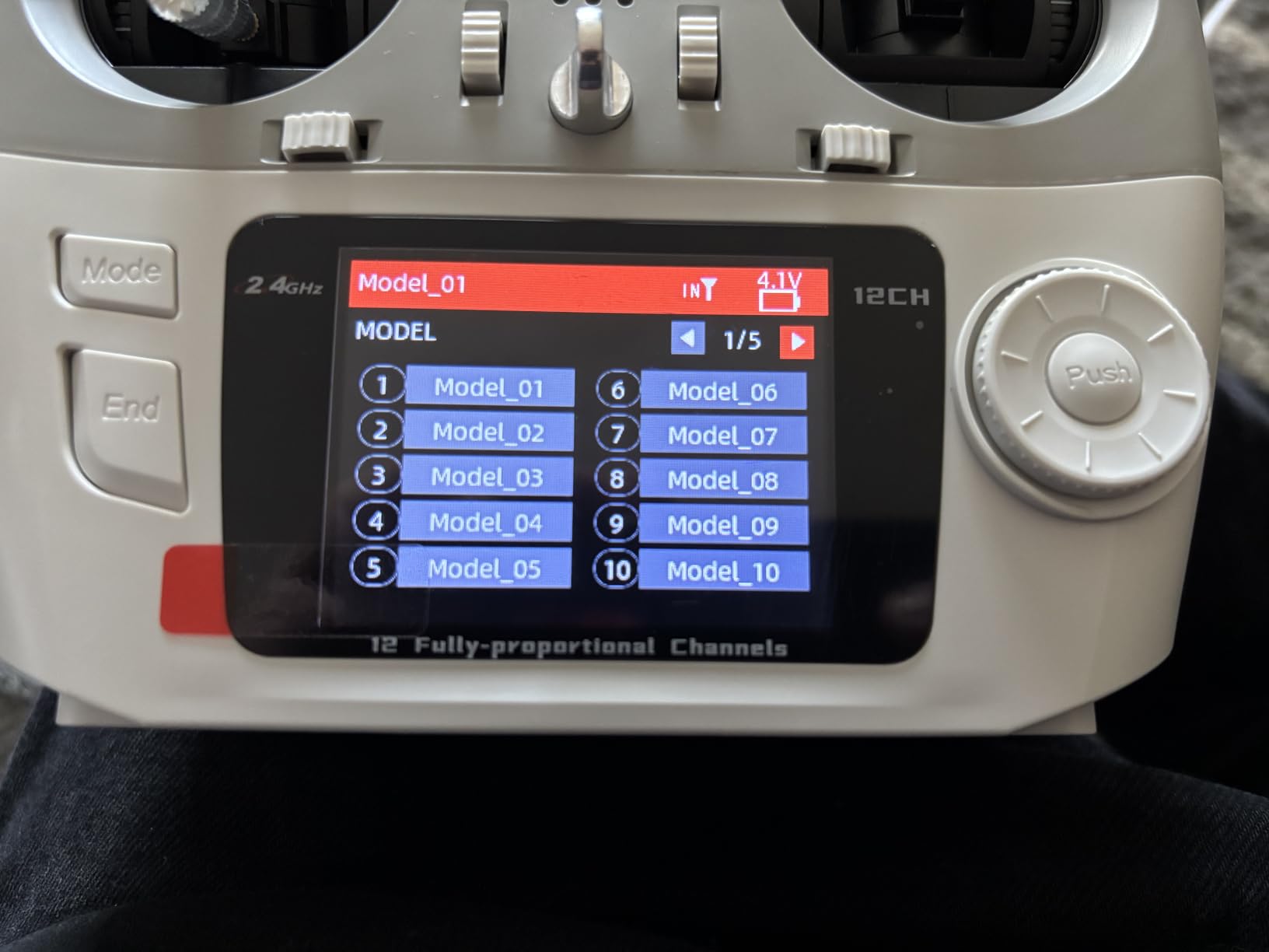 Radiolink T12D 12CH 2.4G RC Transmitter R12F Receiver, Supports Micro ELRS Long Range Modules, 50 Models Storage, 4km Long Range RC Remote Controller for RC Airplane, Drone, Crawler, Car, Boats customer photo 2