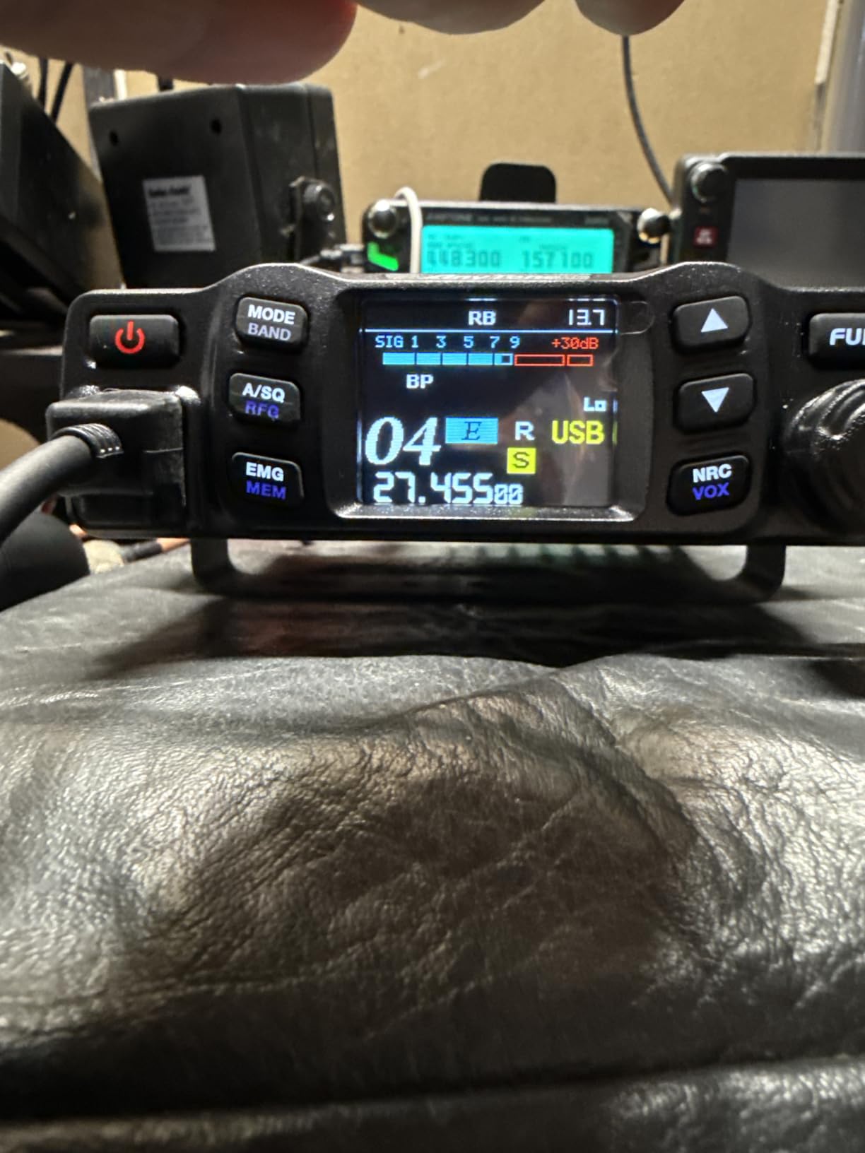 AnyTone AT-5000 CB Radio with SSB, 40 Channels Mobile Transceiver, USB/LSB, NOAA Weather, NRC Noise Reduction, SWR Meter, VOX, 12V/24V for Semi Trucks customer photo 2