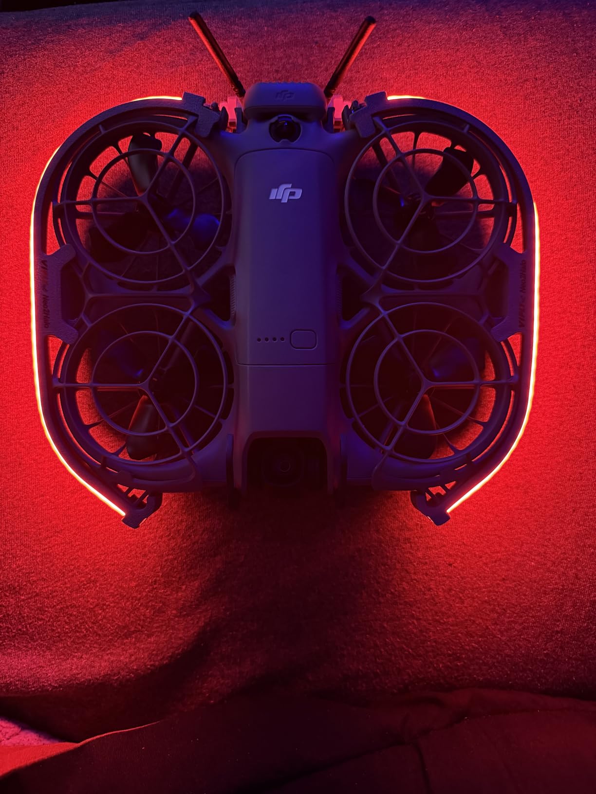 Neo2Halo LED Light Strip for DJI Neo 2, Multi-Color Dynamic Modes Brings Stunning Aerial Light Shows, Bottom Light Illumination Ensures Position Stability in Darkness customer photo 2