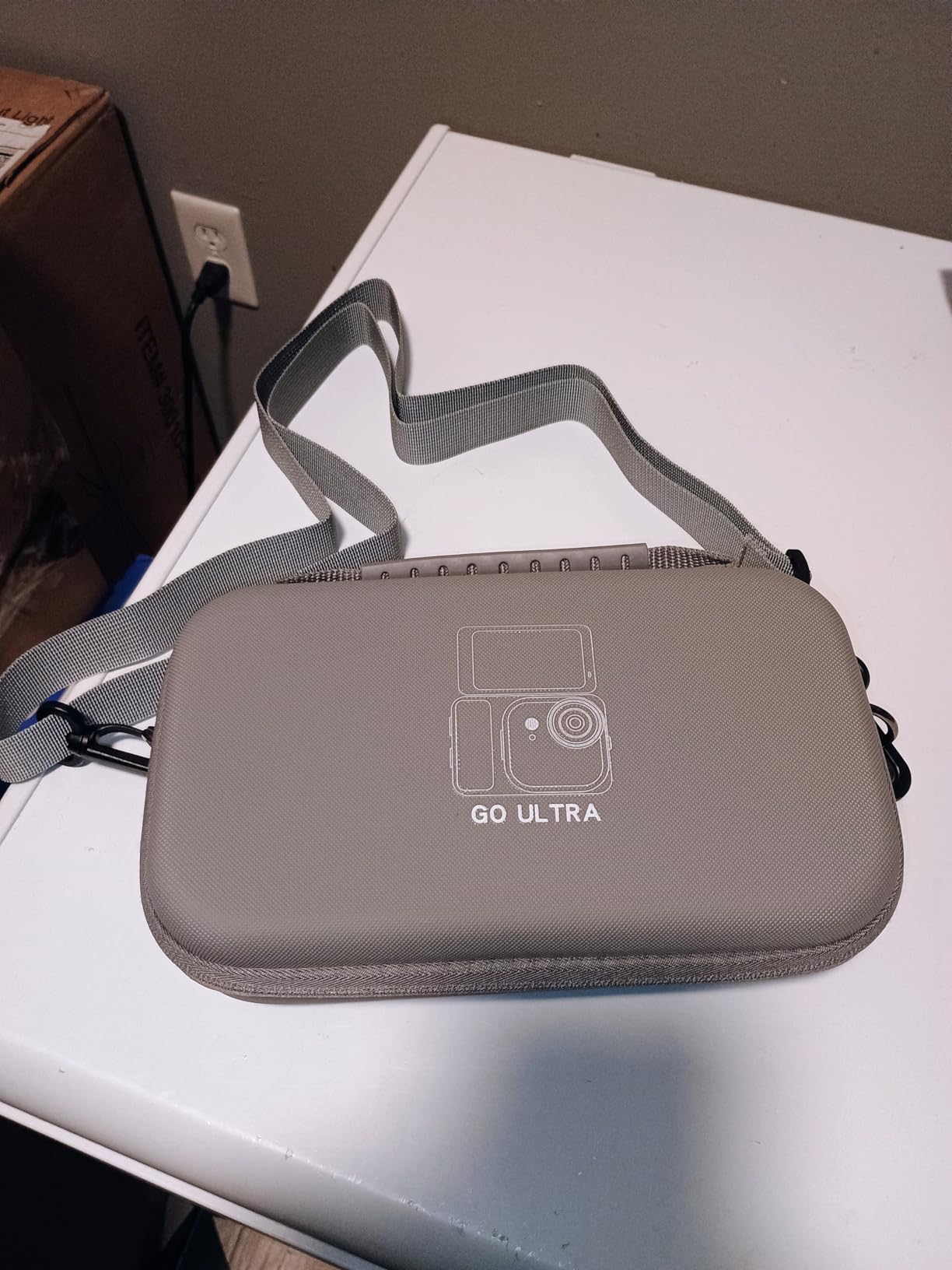 Carry Case for Insta360 Go Ultra Accessories, with Shoulder Strap Hard Case | Insta 360 Go Ultra Portable Travel Bag for Protection, Organization, and Storage, Water-Resistance customer photo 2