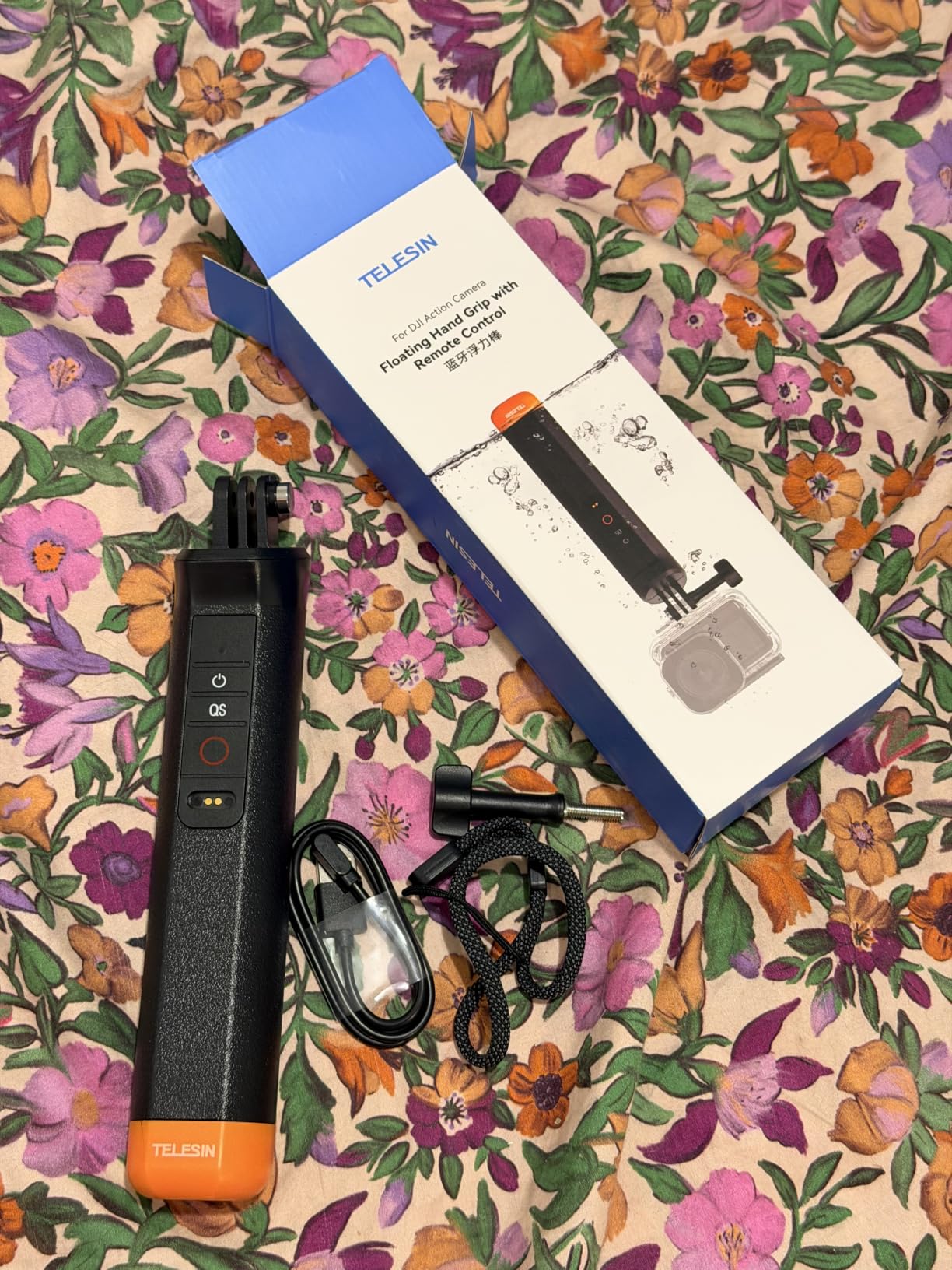 Remote Floating Selfie Stick for DJI Osmo Action 6/5 Pro/4 | Waterproof Floating Hand Grip with Bluetooth Remote for Stable Underwater and Outdoor Shooting customer photo 2