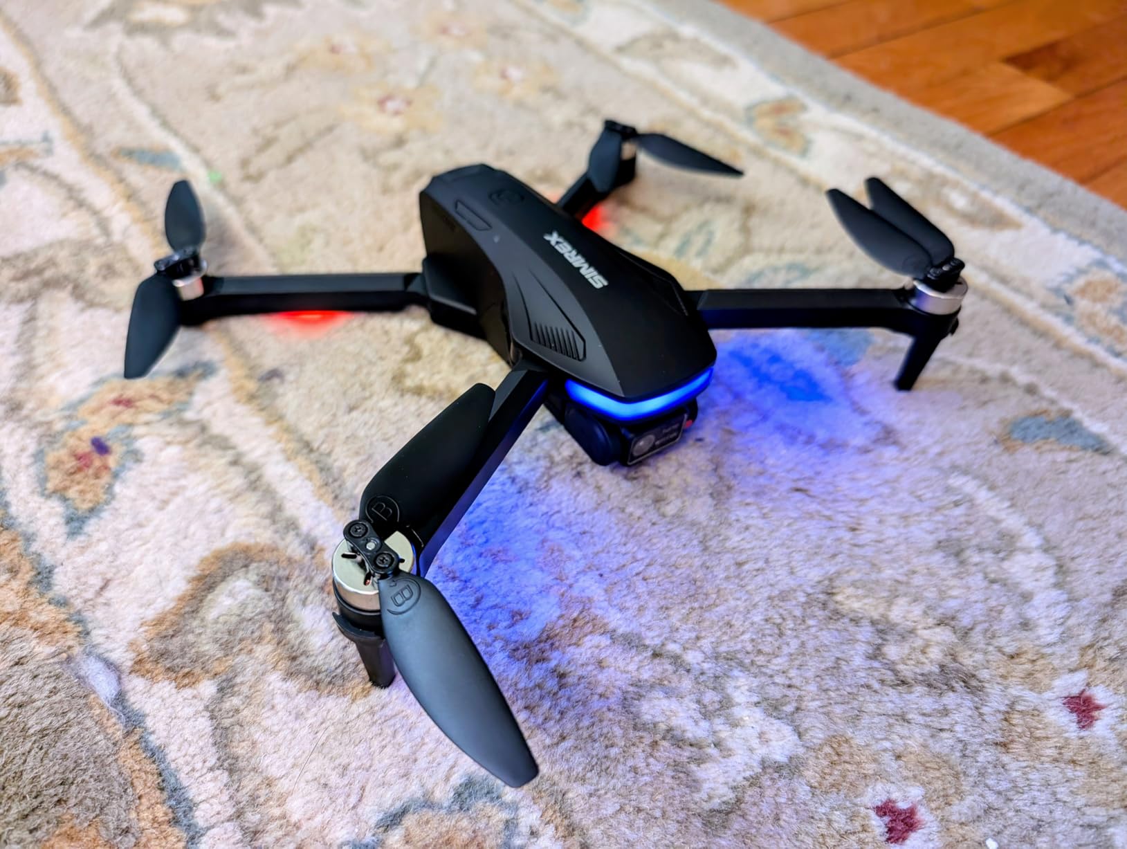 SIMREX GPS Drone with Camera for Adults 4K, Brushless Motor Drones for Beginners, 5G WiFi FPV Foldable, Auto Return, Optical Flow and Altitude Hold, Gesture Control, Follow Me, Waypoint Flight customer photo 2