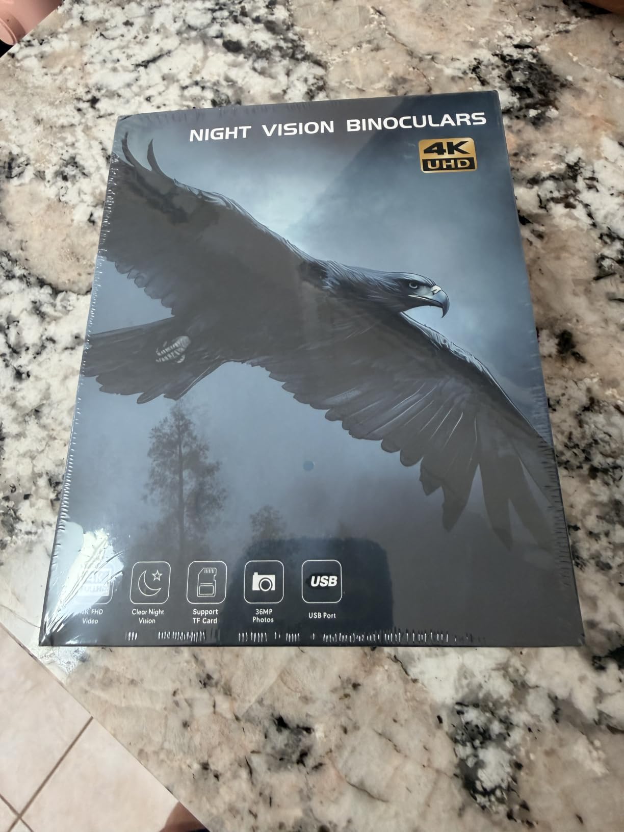 4K Night Vision Goggles for Adults, 3.99