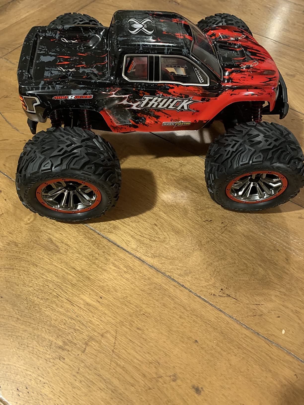 Hosim 1/10 Fast Brushless RC Cars for Adults, High Speed 4WD Off-Road Remote Control Car Truck, Electric RTR Monster Truck, Waterproof All Terrain Hobby Grade RC Truck Toy Gift for Boys Age 8+ customer photo 1