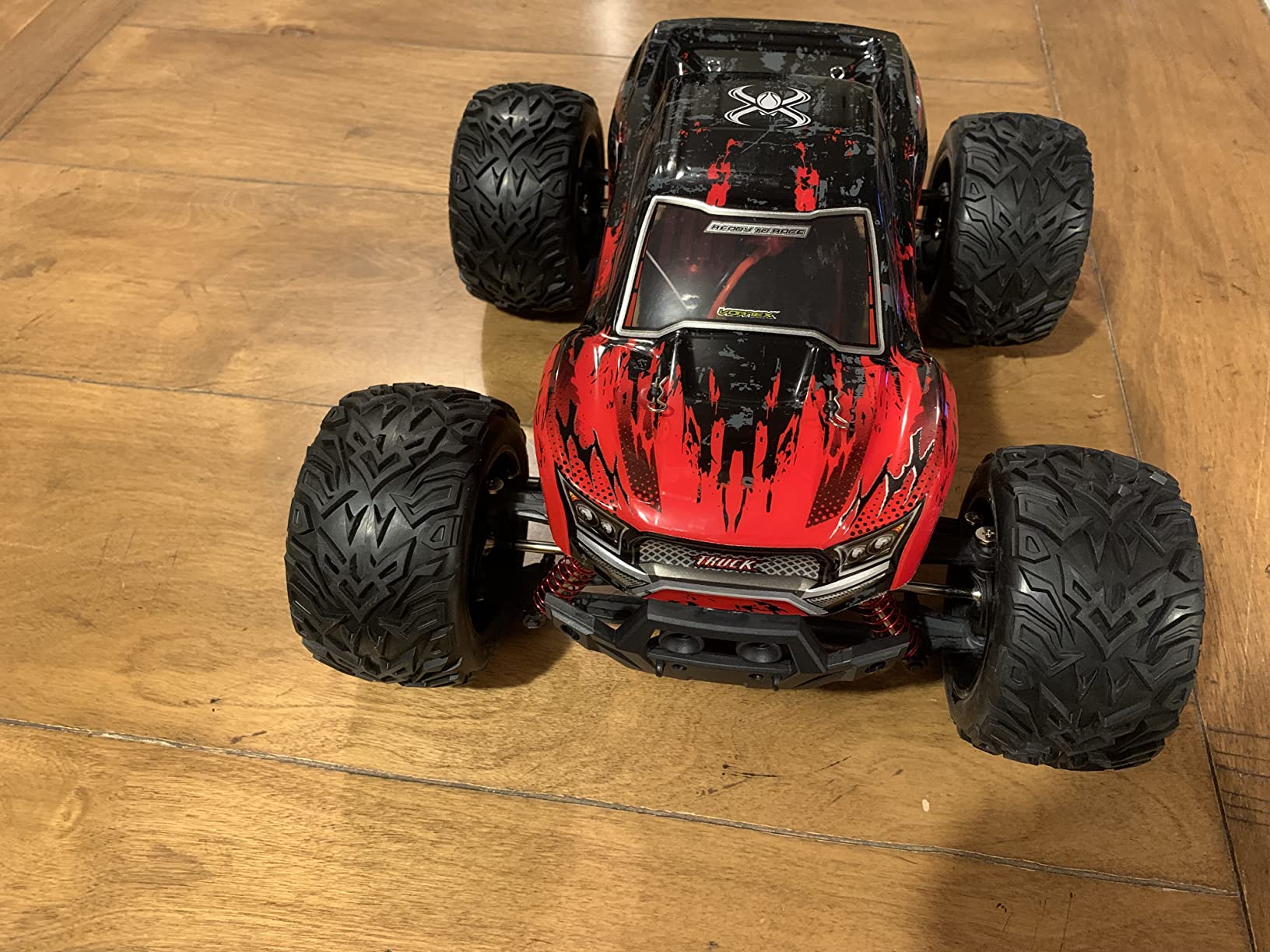 Hosim 1/10 Fast Brushless RC Cars for Adults, High Speed 4WD Off-Road Remote Control Car Truck, Electric RTR Monster Truck, Waterproof All Terrain Hobby Grade RC Truck Toy Gift for Boys Age 8+ customer photo 2