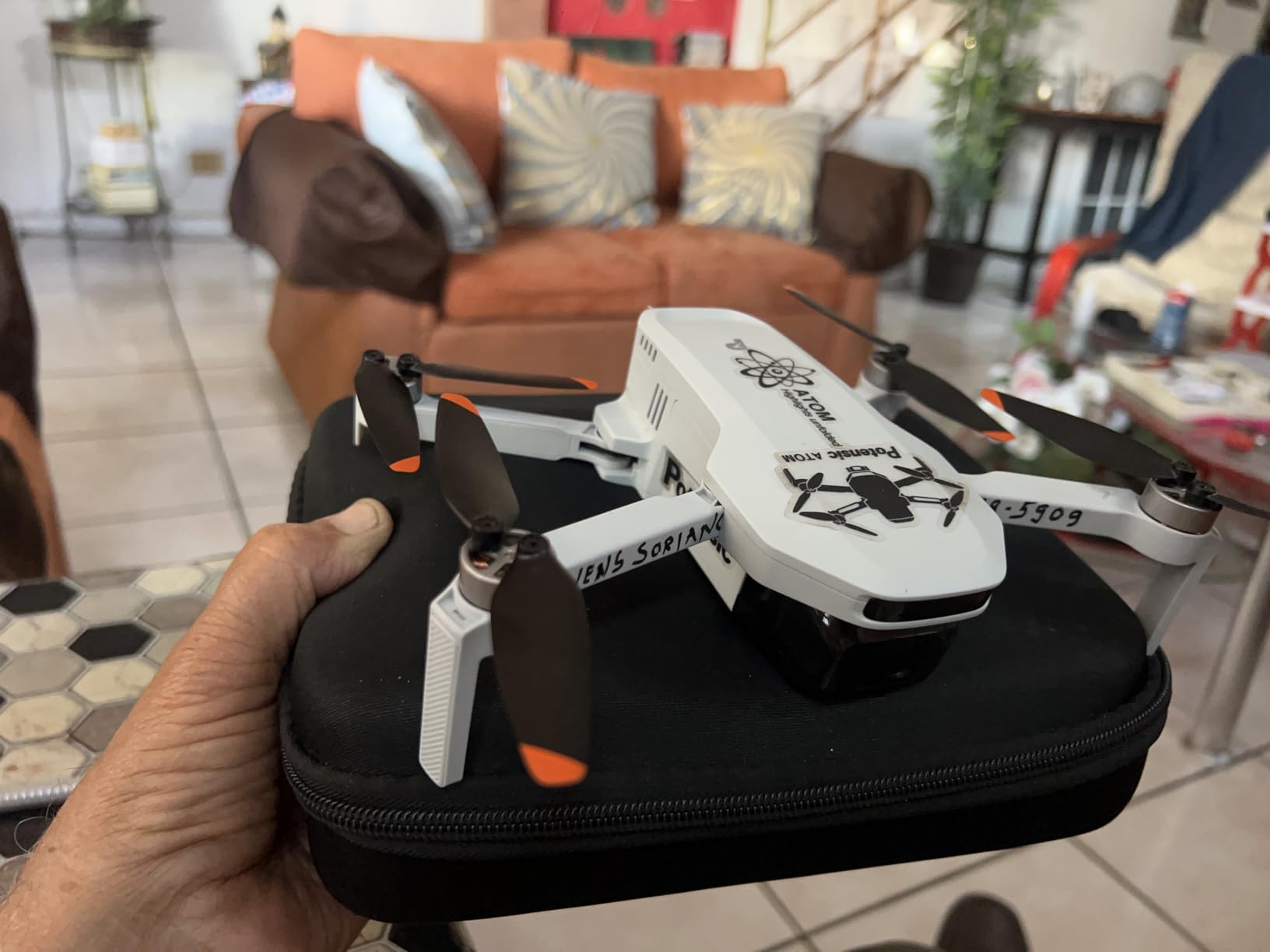 Potensic ATOM 2 Drones with Camera for Adults 4K, 8K Photo, 96-Min Flight, 3-Axis Gimbal, 10KM Transmission, AI Track, Vertical Shooting, AI Night Shot, Fly More Combo with ND CPL Filter, Remote Strap customer photo 1