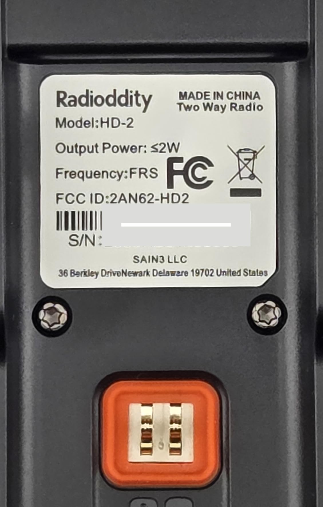 Radioddity HD-2 Waterproof Walkie Talkies IP67 Heavy Duty Radio, 2 Pack | Long Range Two Way Radio, Emergency USB-C Power Output, Replaceable Battery, NOAA Alert, for Camping, Hiking, Skiing, Hunting customer photo 2