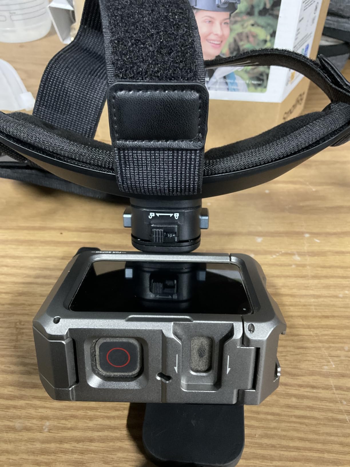 SMALLRIG Head Strap Mount for DJI Osmo Action 6 / Nano, with Quick Release Interface & Safety Lock, 3-Segment/2-Segment Adjustable, High-Elasticity Strap Fits 50-65cm - 6304 customer photo 1