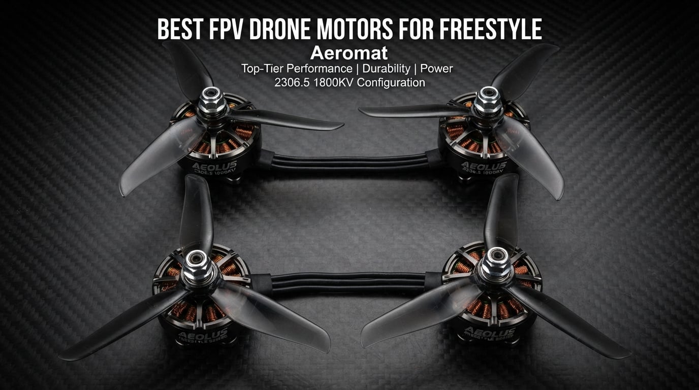 Best FPV Drone Motors for Freestyle